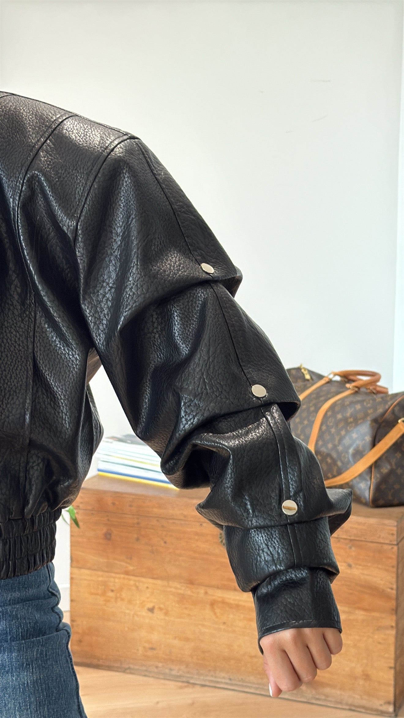VESTE NOIR « THÉO »
