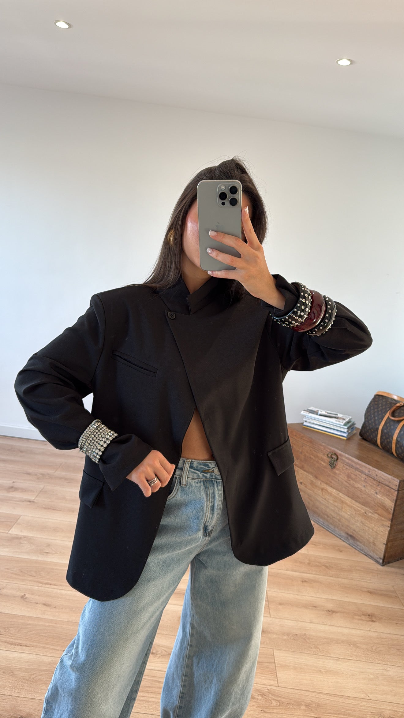 BLAZER « ROMÉO » NOIR