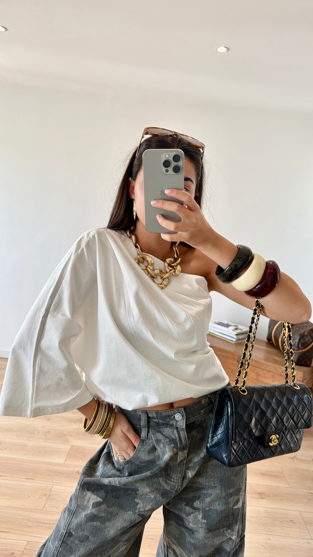 HAUT BLANC "CASSANDRA"