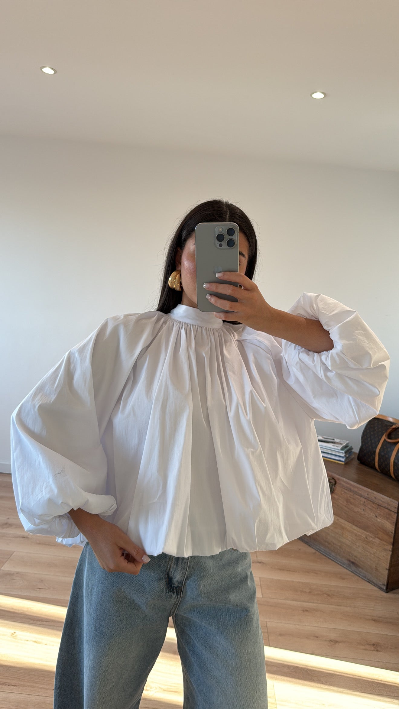 BLOUSE « CHARLES » BLANCHE