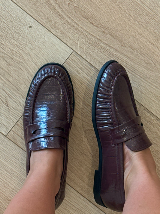 MOCASSINS « SIMON » BORDEAUX