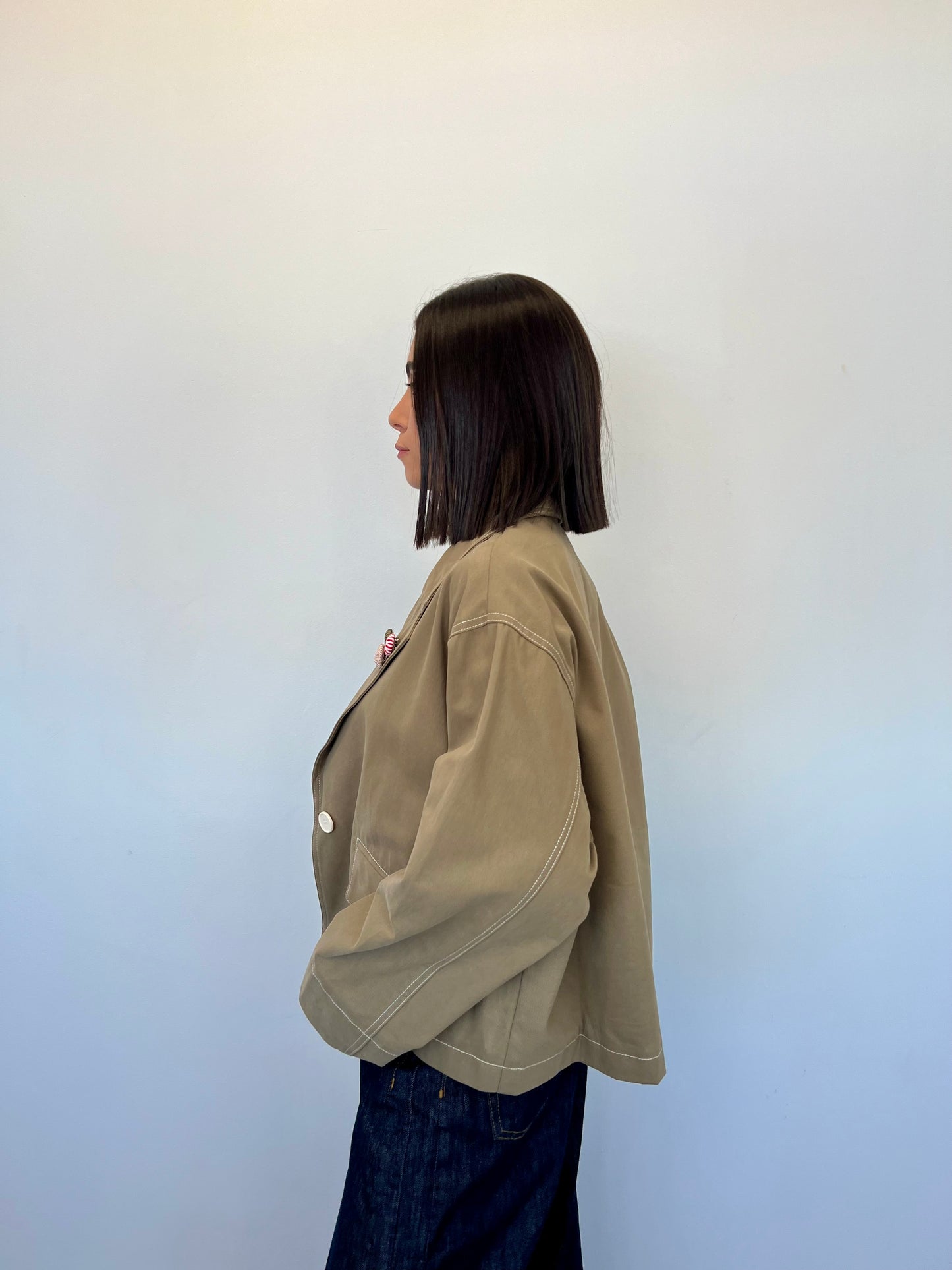 Veste kaki Aline
