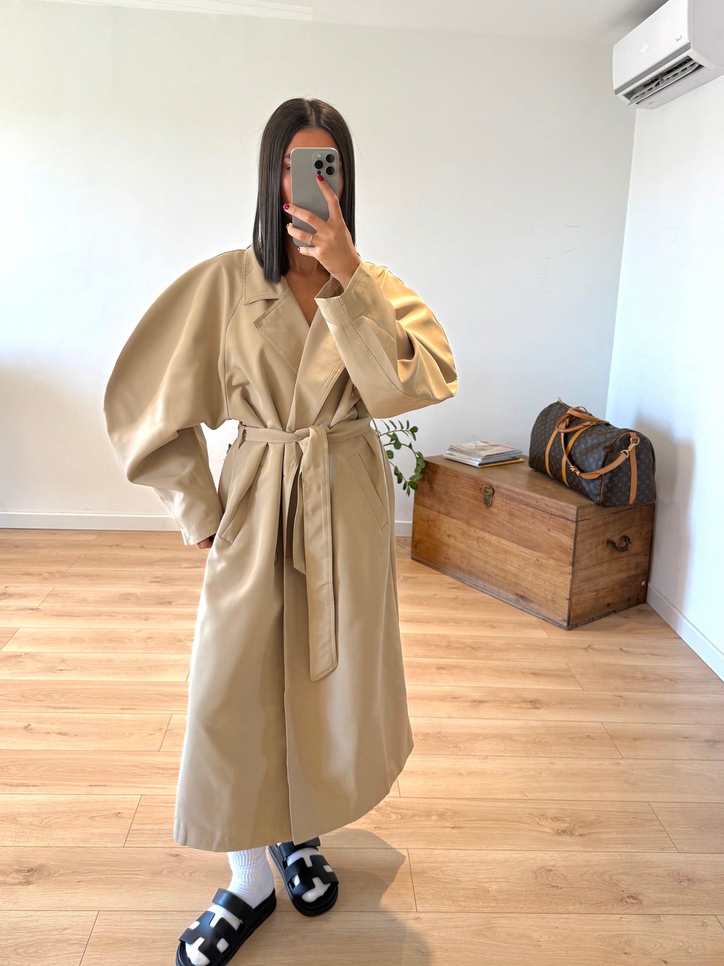 TRENCH "AMOR" SABLE