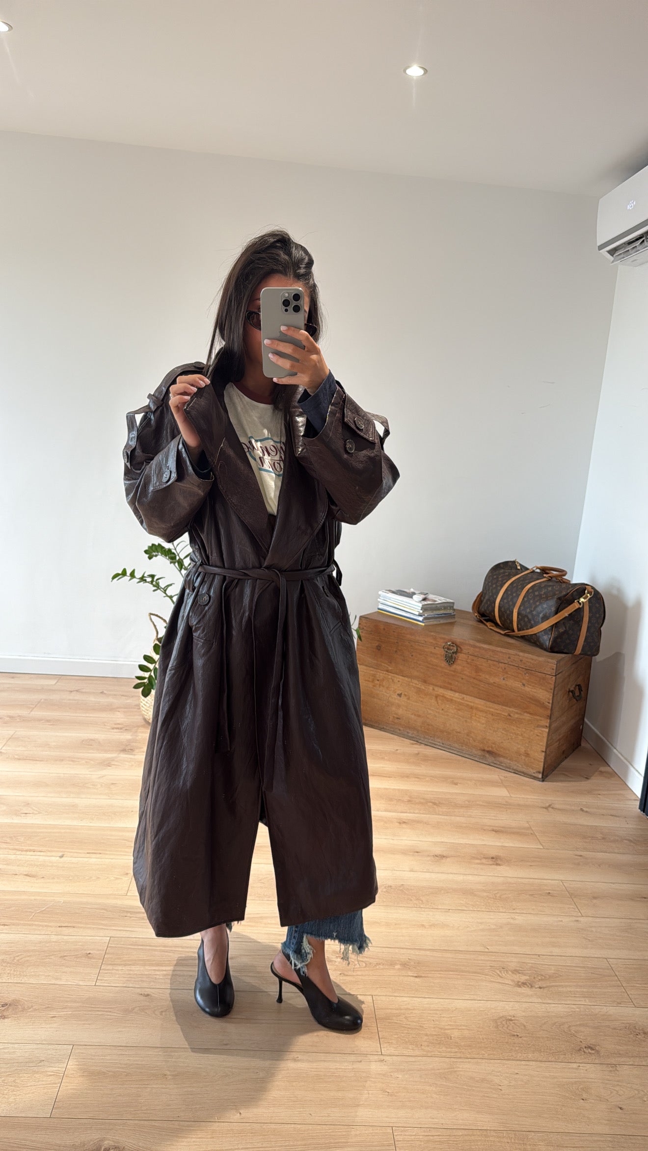 TRENCH BORDEAUX « FRED »