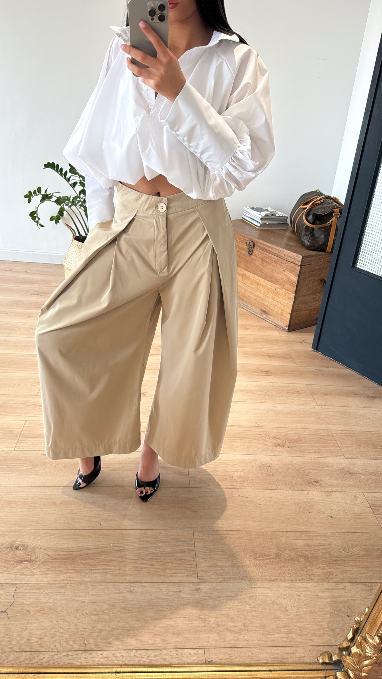 PANTALON "LUCILLE" BEIGE