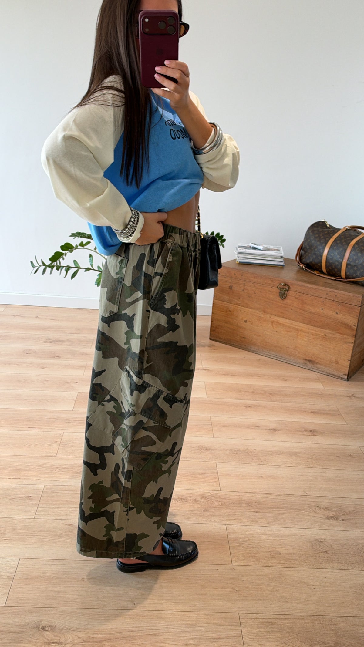 PANTALON "LOLA" MILITAIRE