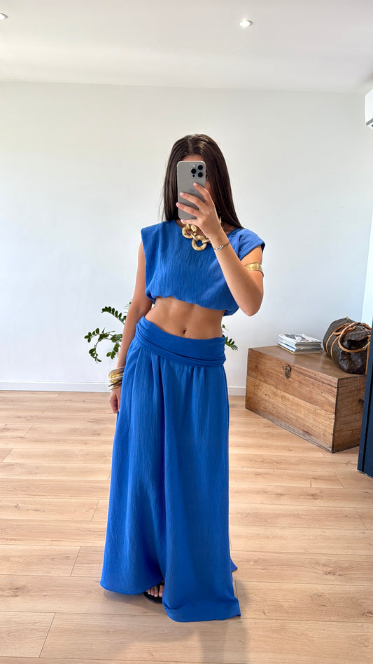 ENSEMBLE BLEU "PAMELA"