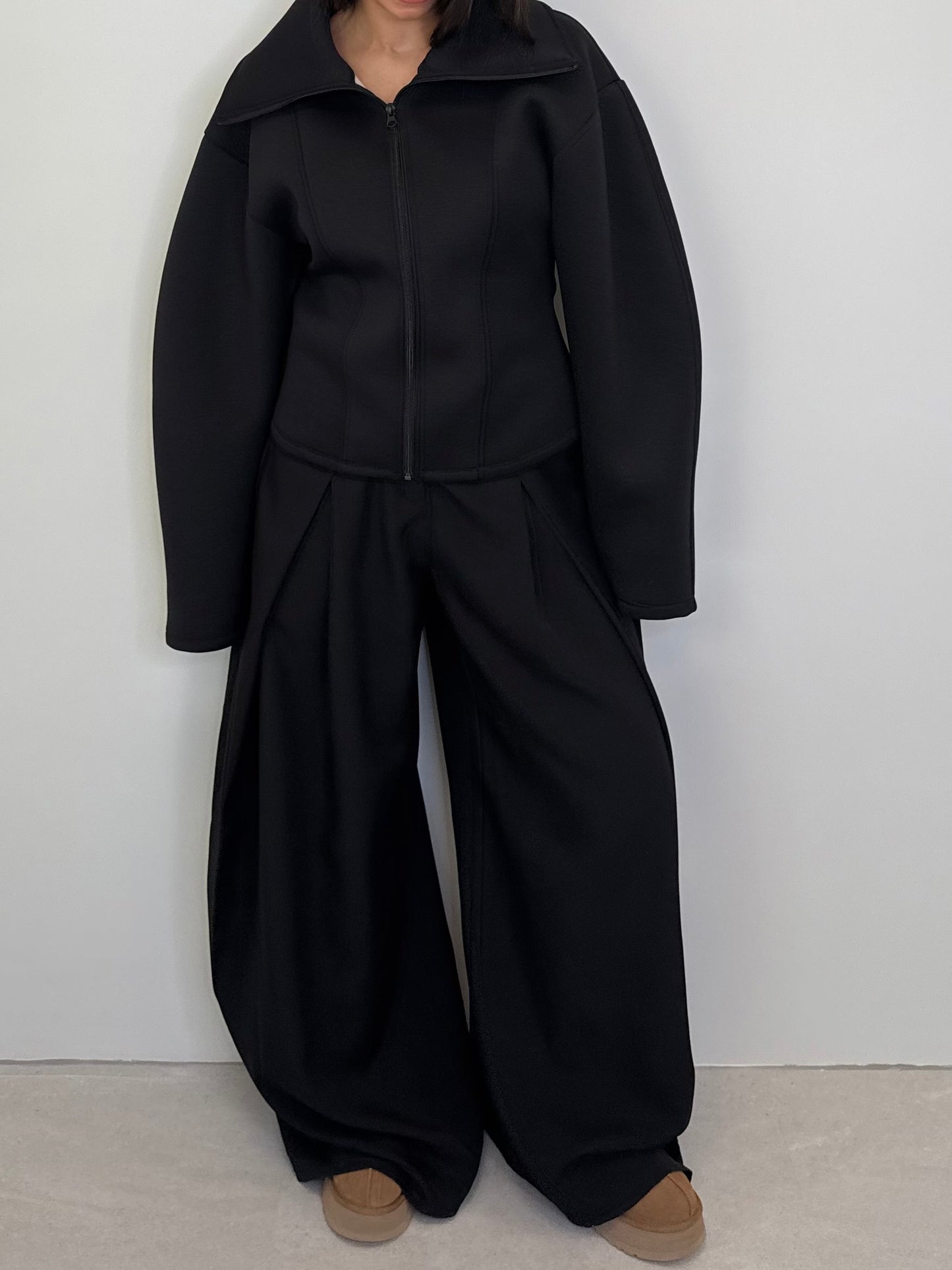 VESTE "CAMELIA" NOIR