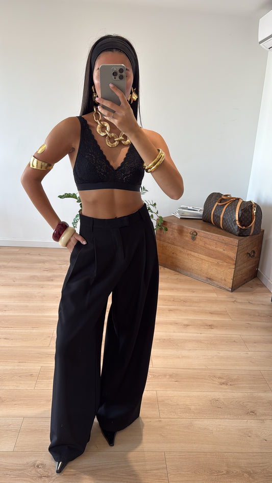 Pantalon noir « césar »