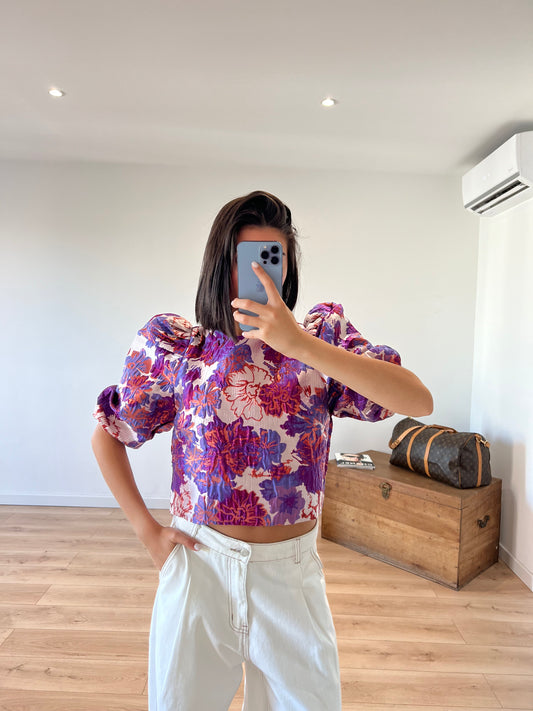 Top "Mila" Violet
