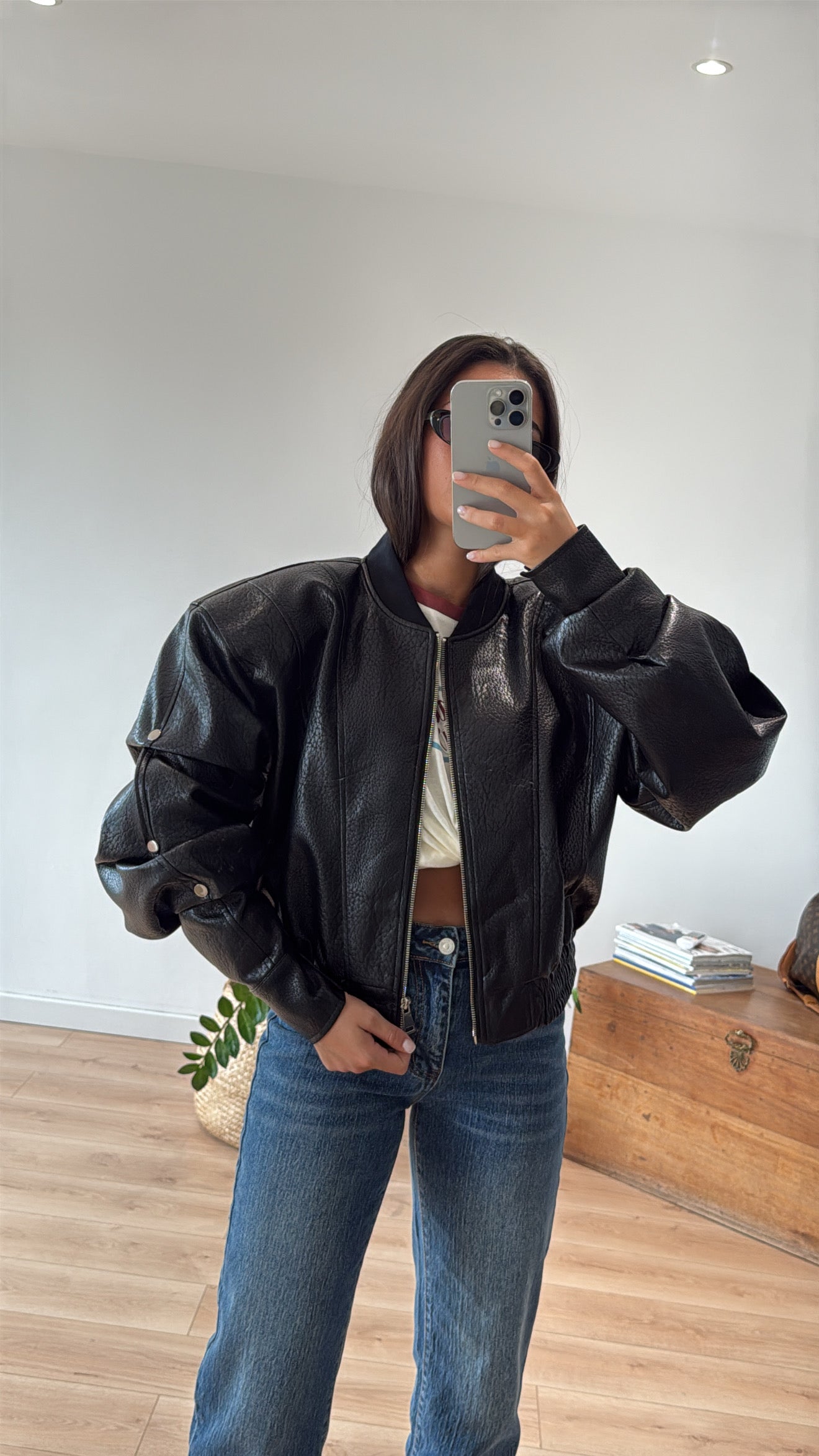 VESTE NOIR « THÉO »