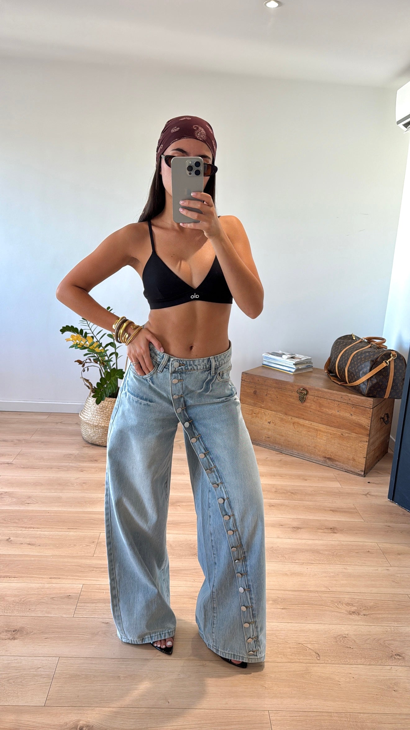 JEAN "RAQUEL" BLEU CLAIR pré commande 27 aout