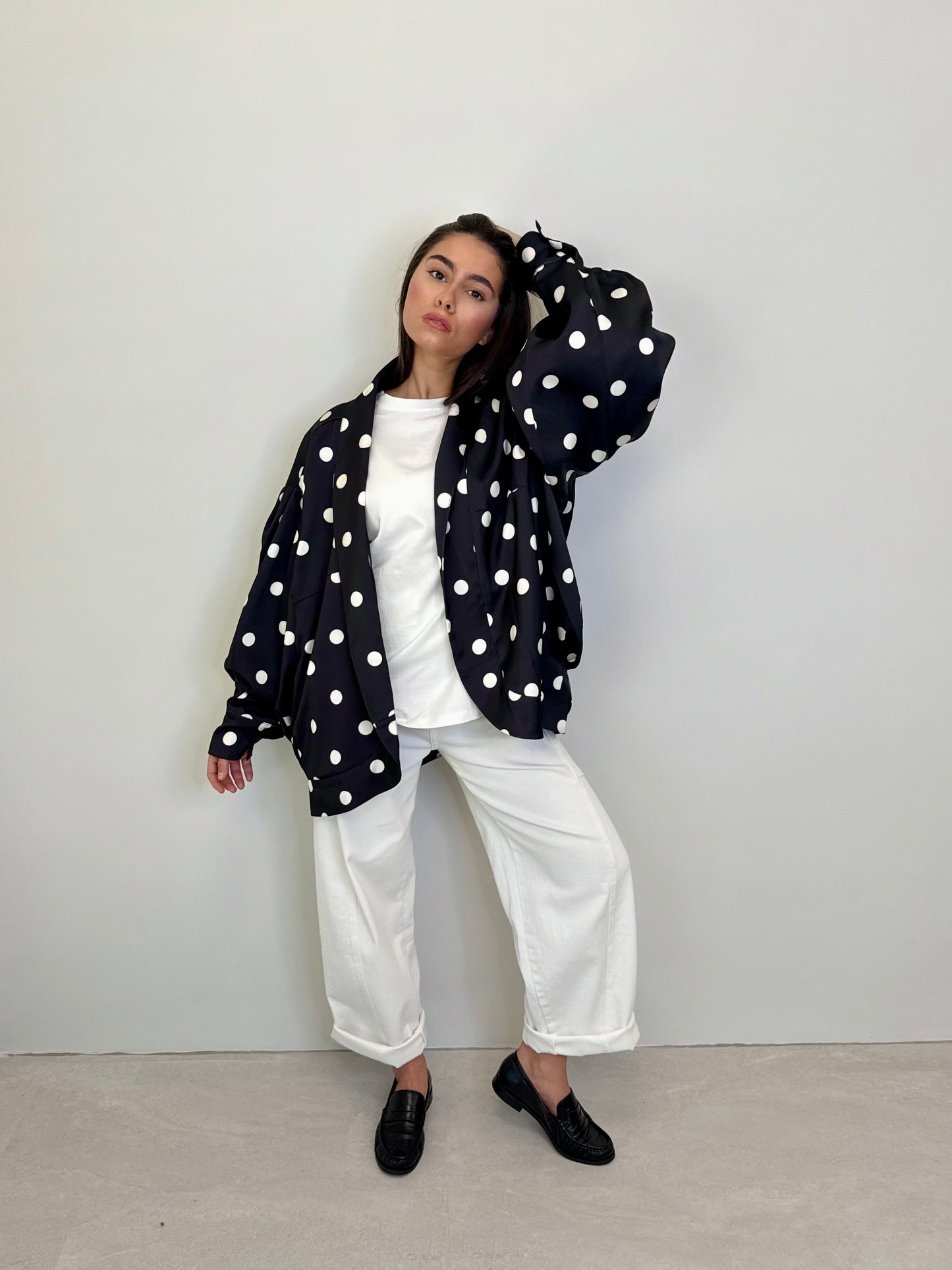 VESTE "MAIA" À POIDS BLANC