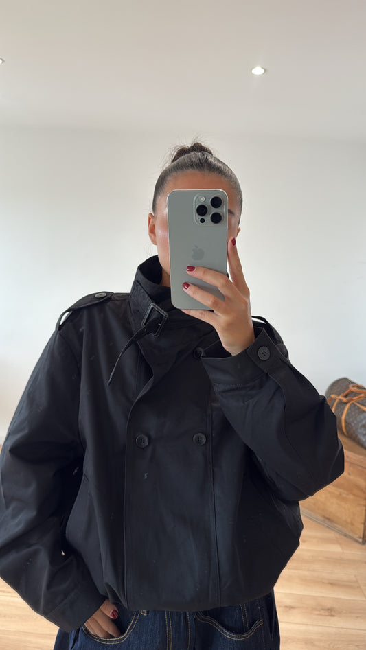 TRENCH COURT "VIC" - NOIR