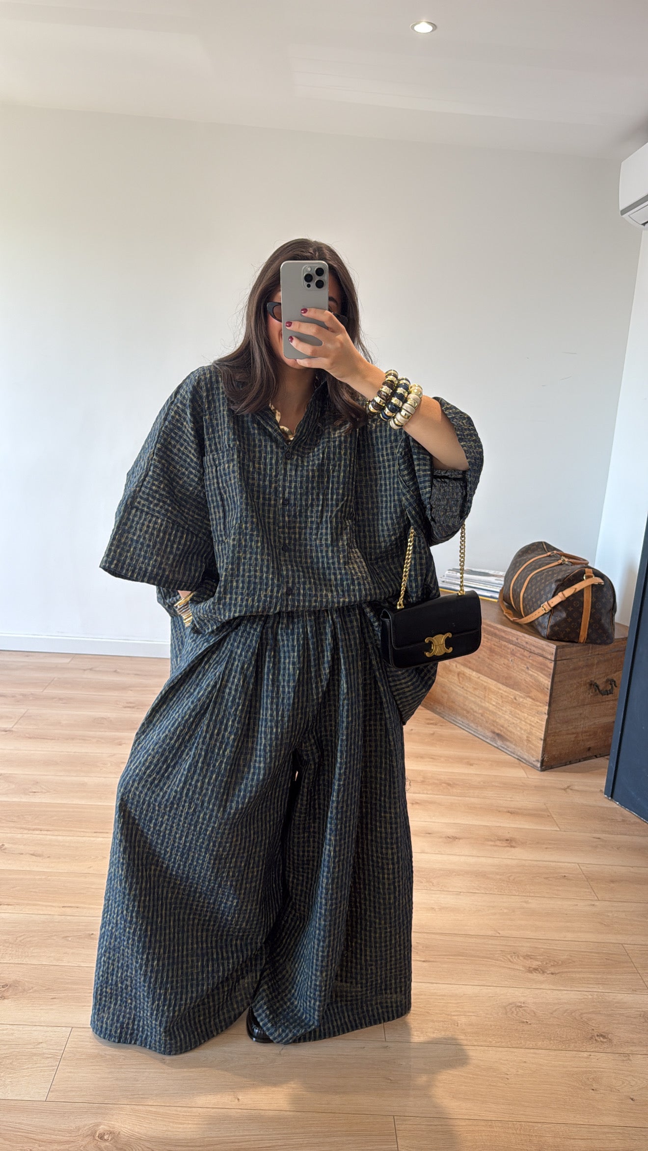 ENSEMBLE KAKI « PAOLA »