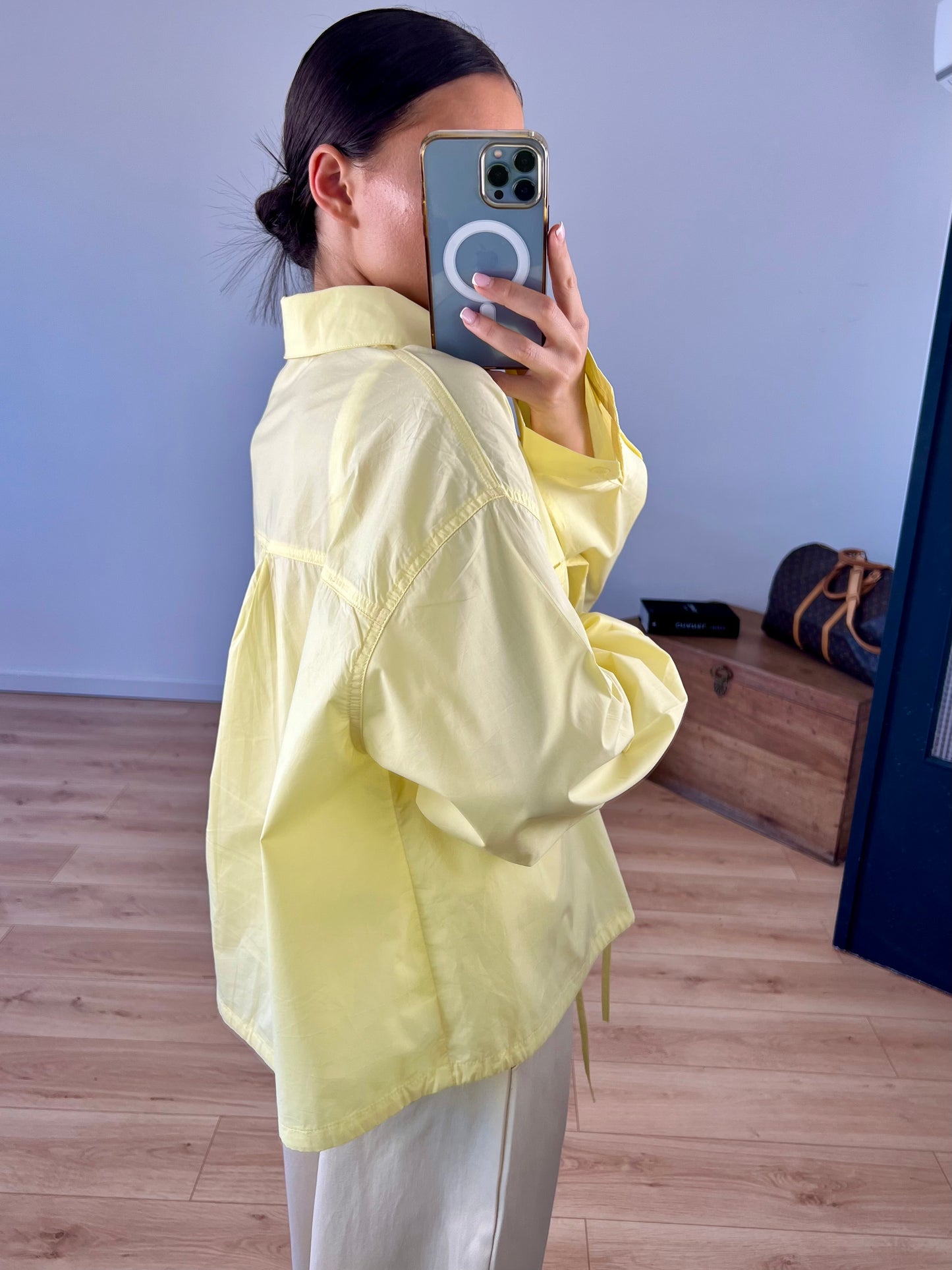 Chemise "Eloane" Jaune