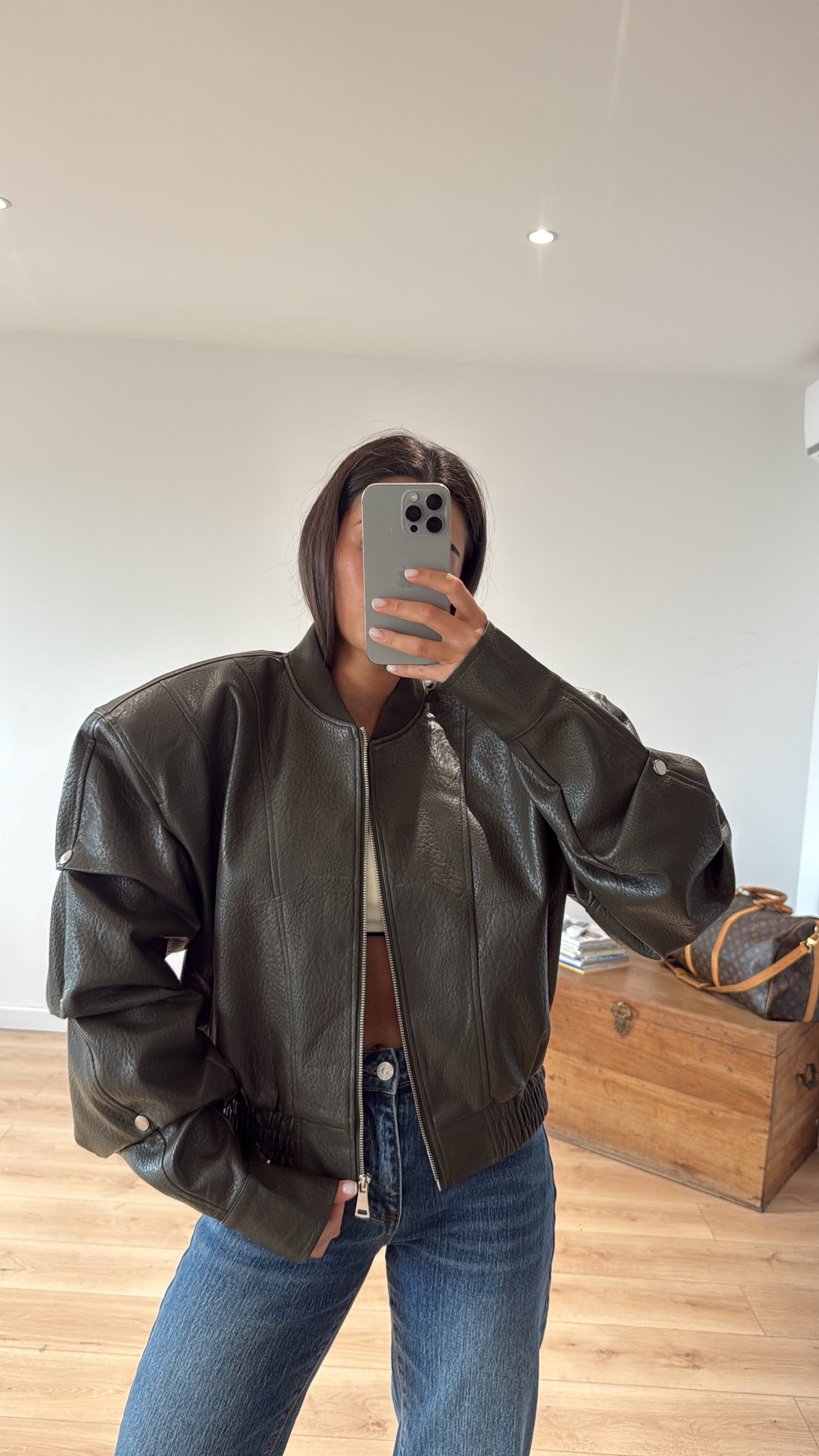 VESTE KAKI « THÉO »