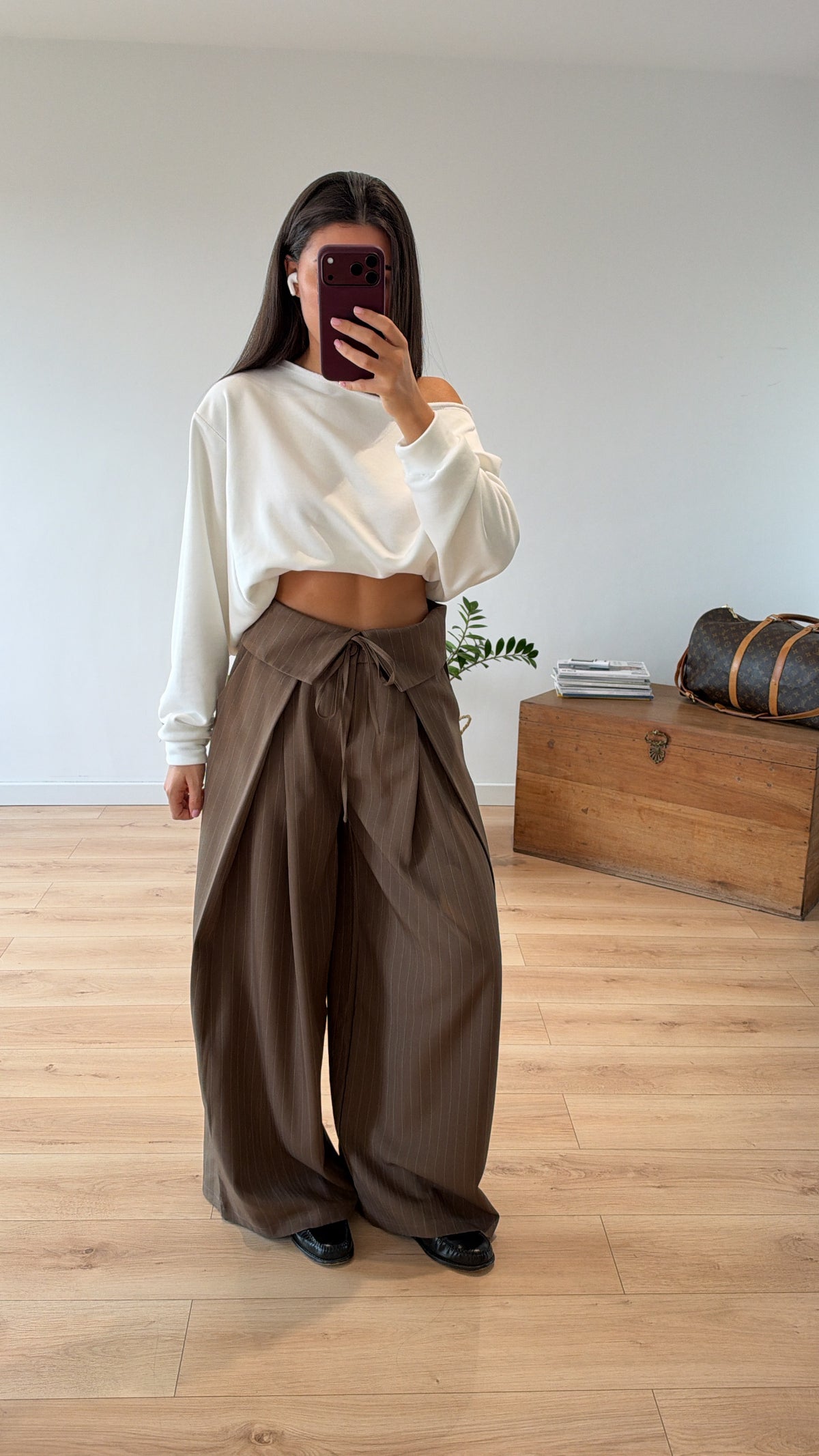 PANTALON "FLAVIE" À RAYURES TAILLE S PRÉ COMMANDE 10jours