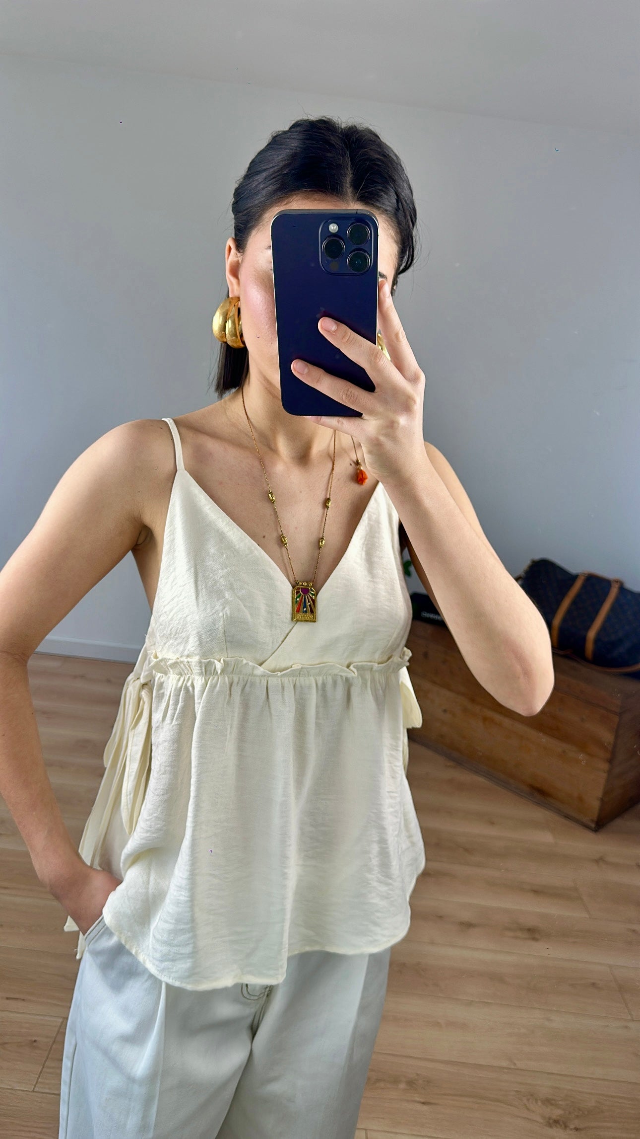Top "Orane" BEIGE