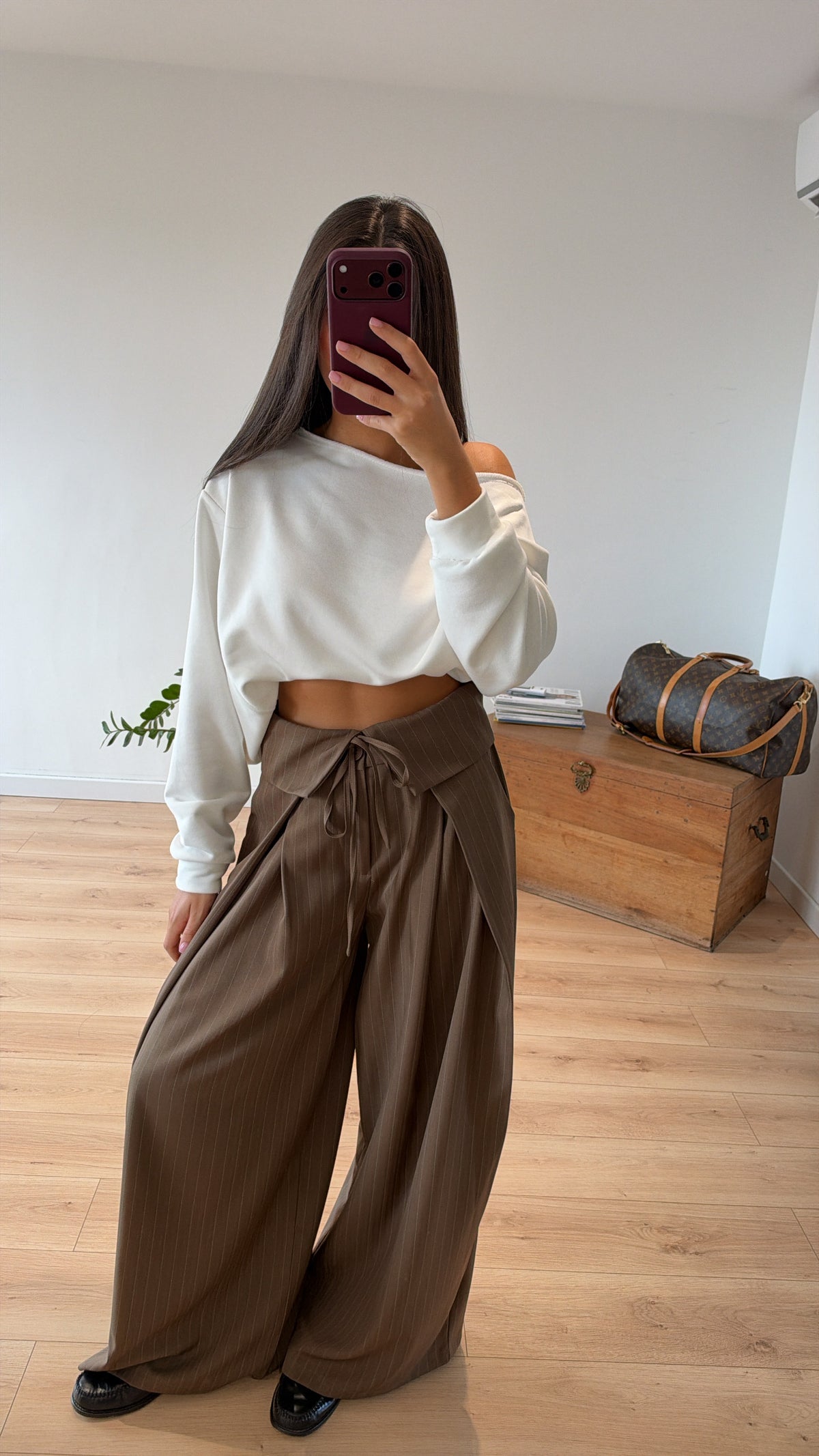 PANTALON "FLAVIE" À RAYURES TAILLE S PRÉ COMMANDE 10jours