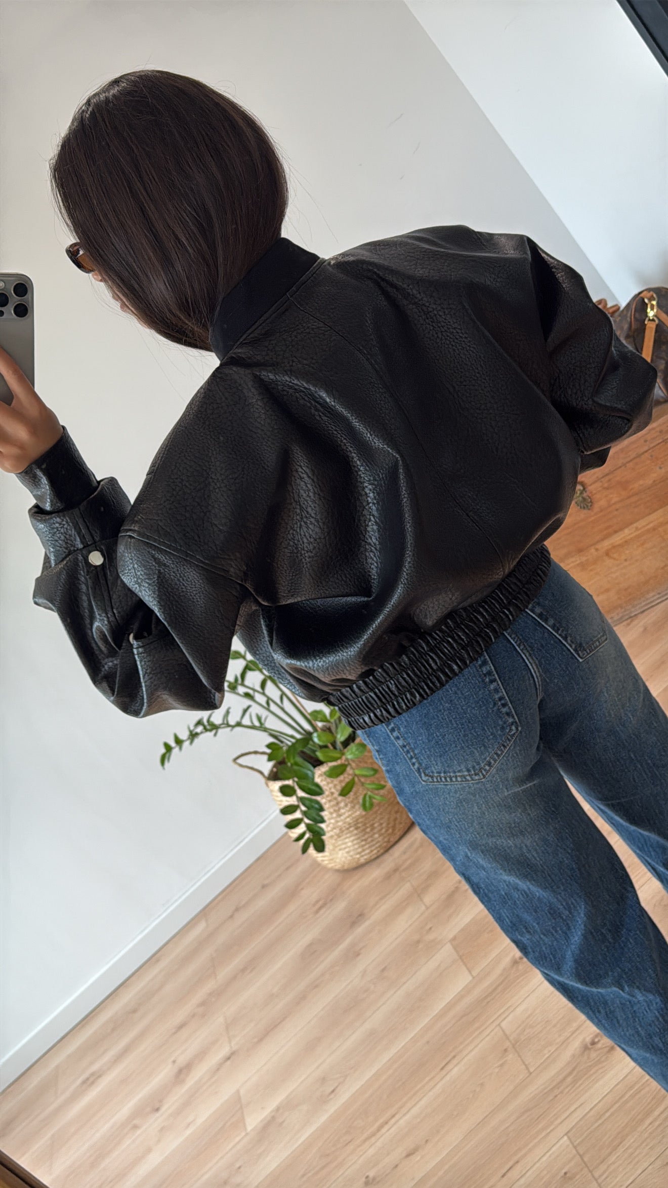 VESTE NOIR « THÉO »