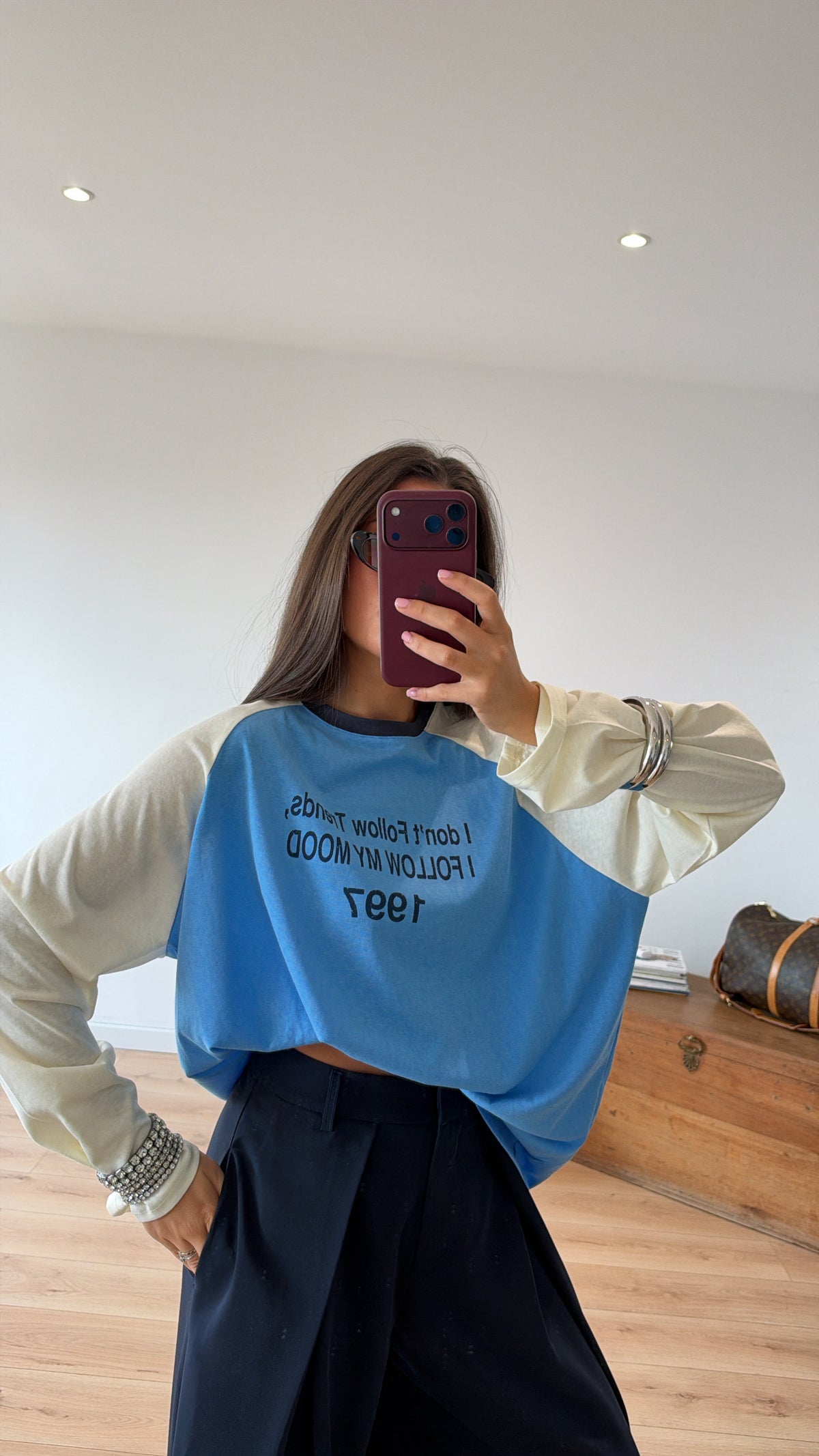 T-SHIRT PÉNELOPPE "BLEU'