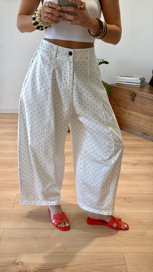 PANTALON BLANC « ROMY »