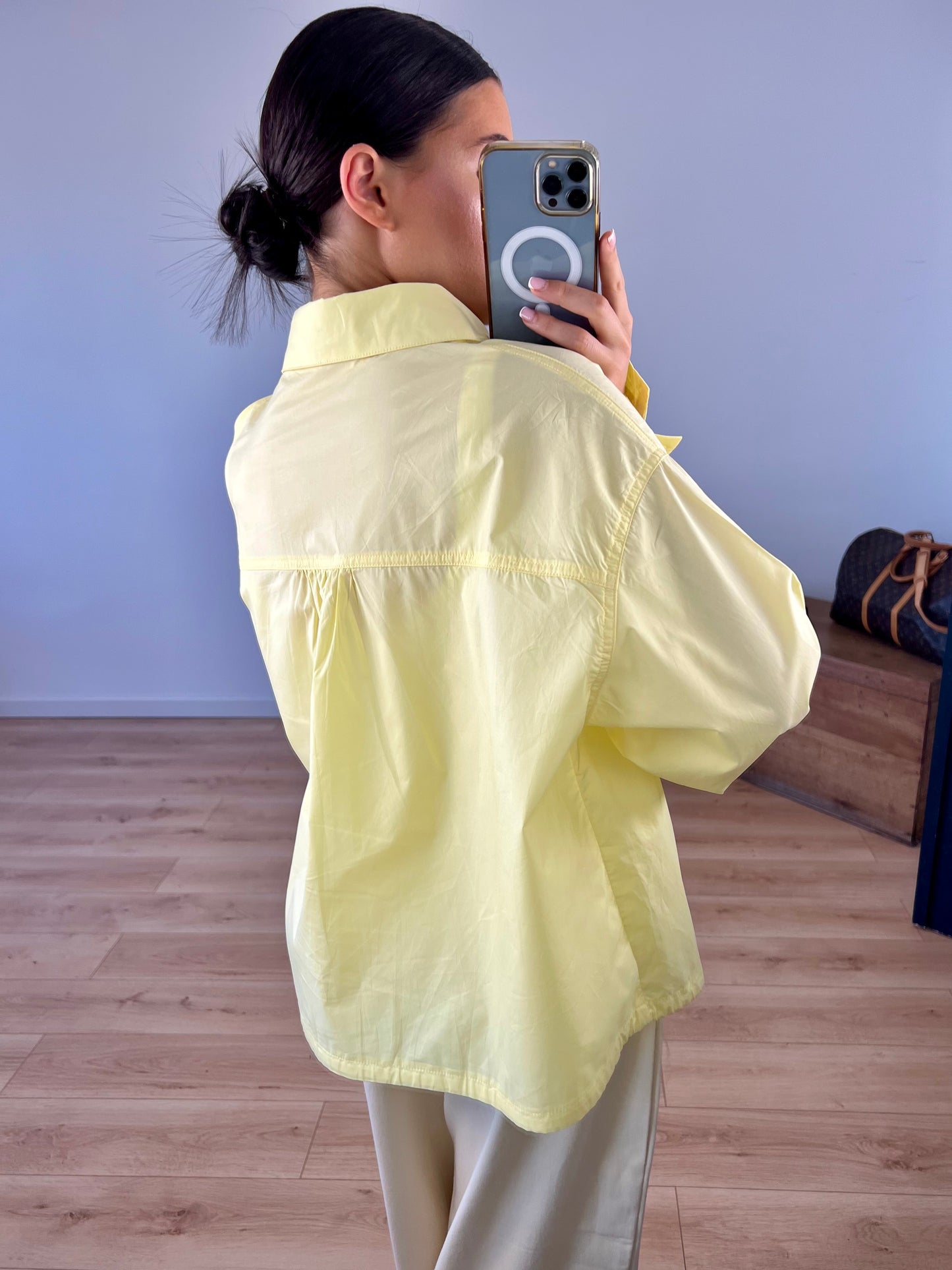 Chemise "Eloane" Jaune