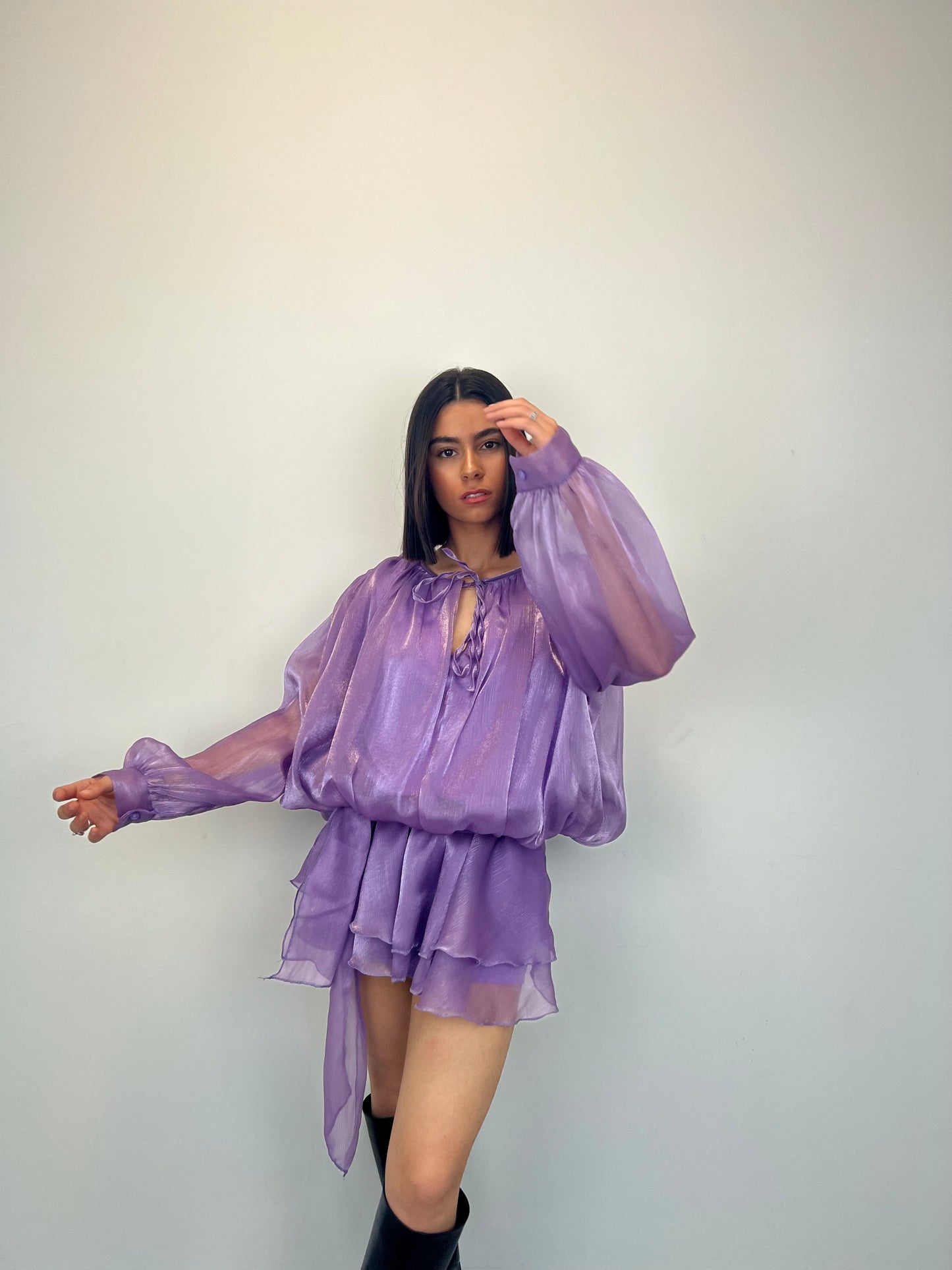 Robe « MEI » Lilas