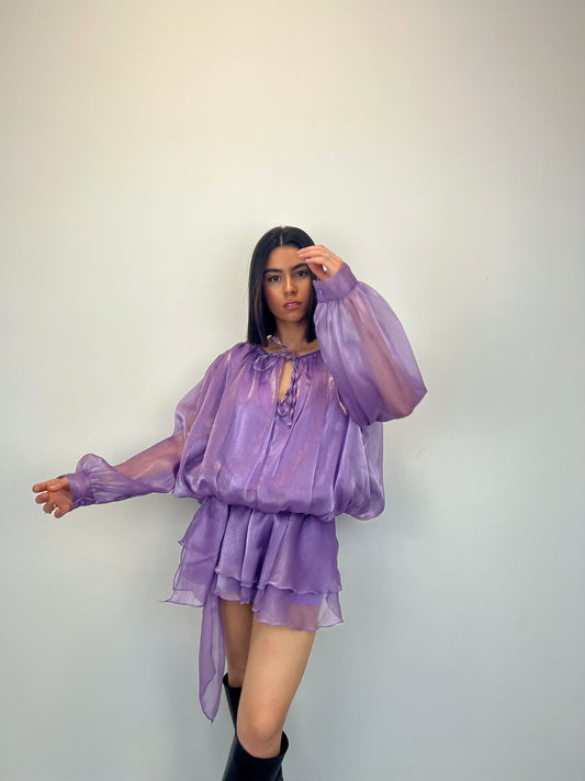 Robe « MEI » Lilas