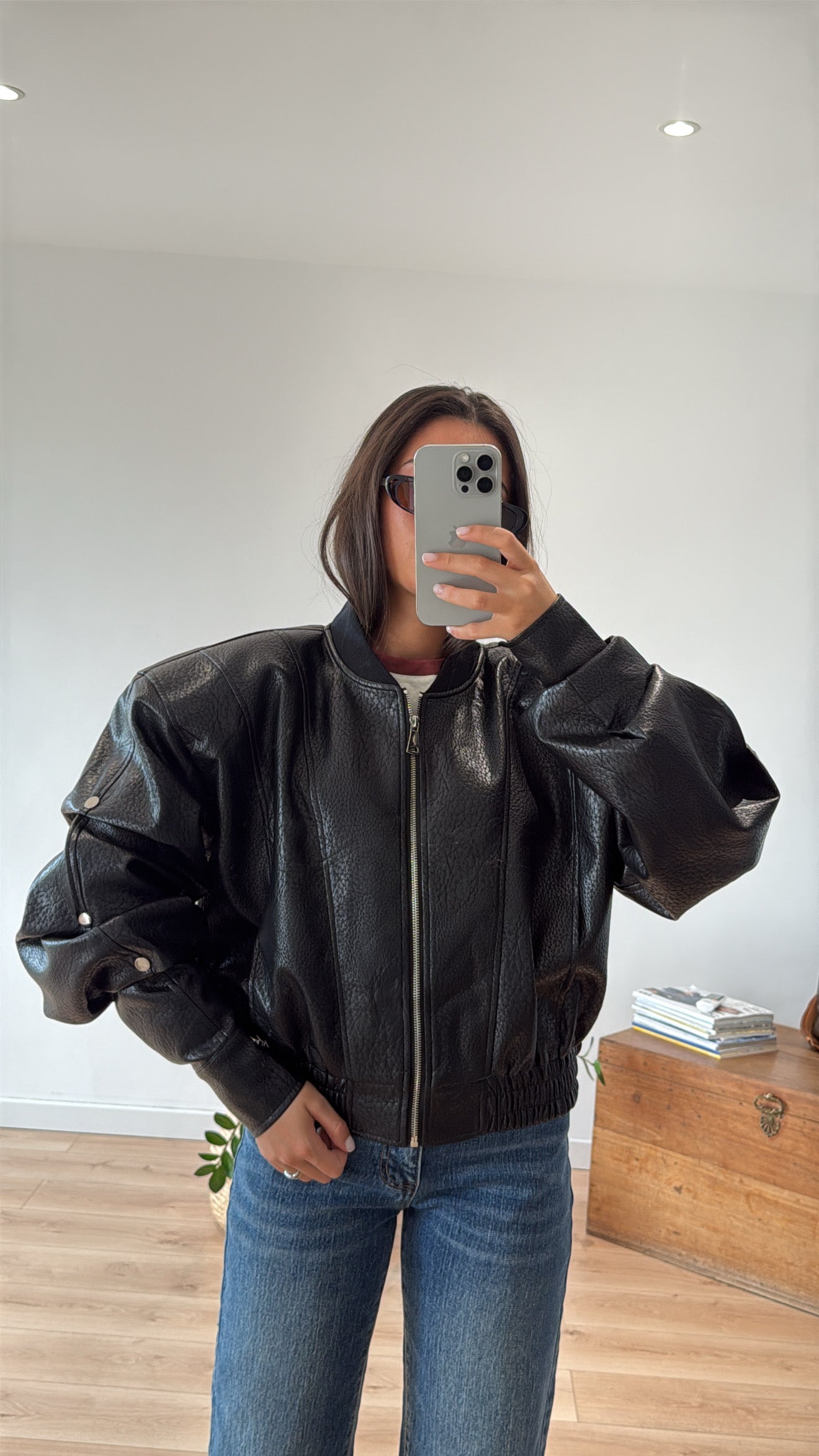 VESTE NOIR « THÉO »