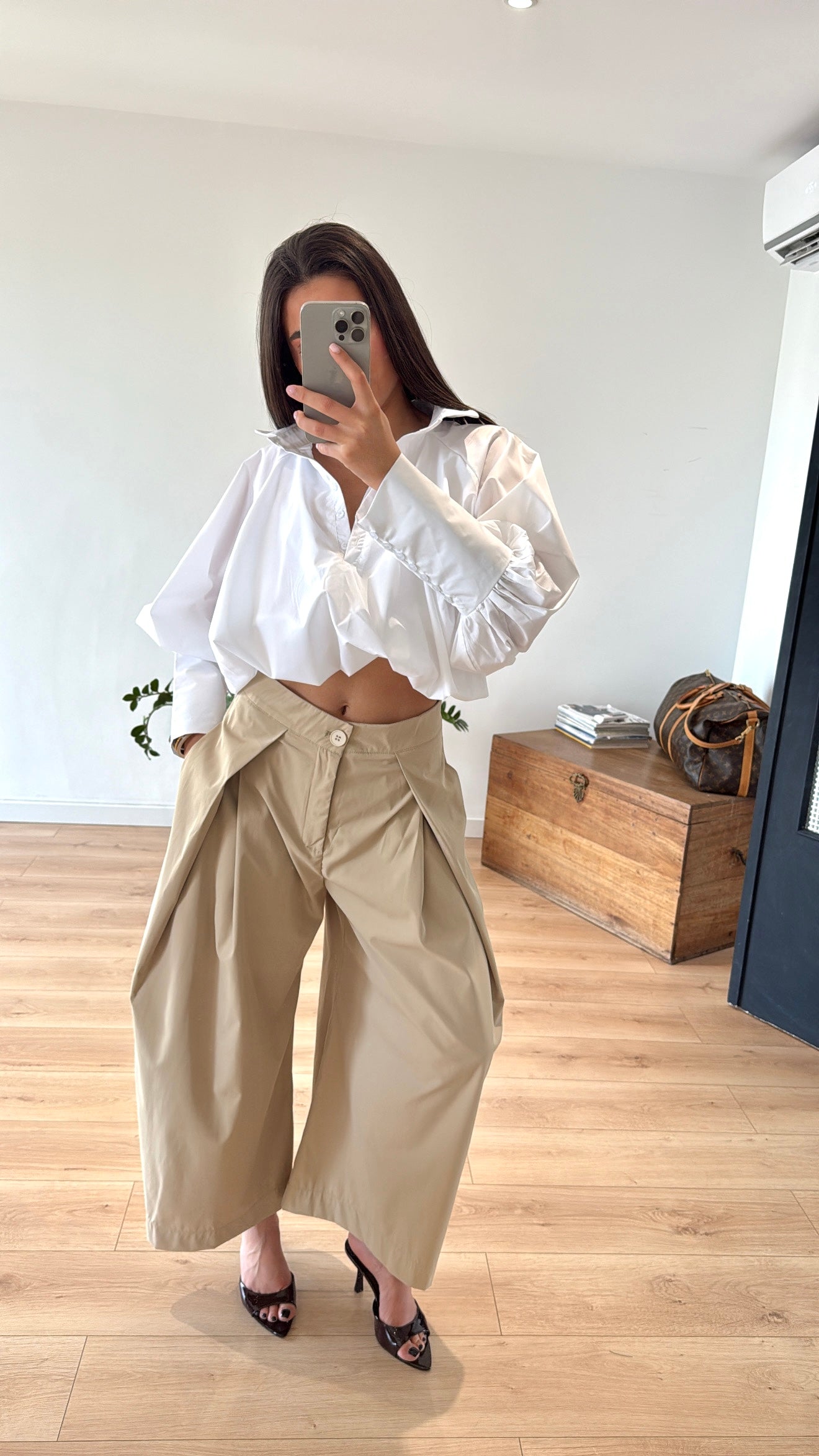 PANTALON "LUCILLE" BEIGE