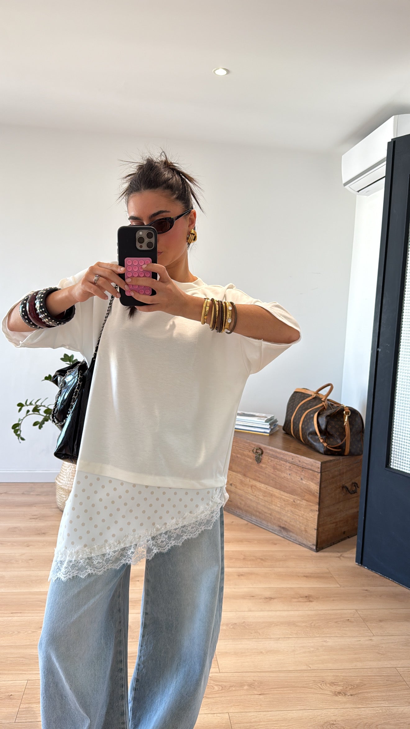 T-SHIRT BLANC « CLAUDE »