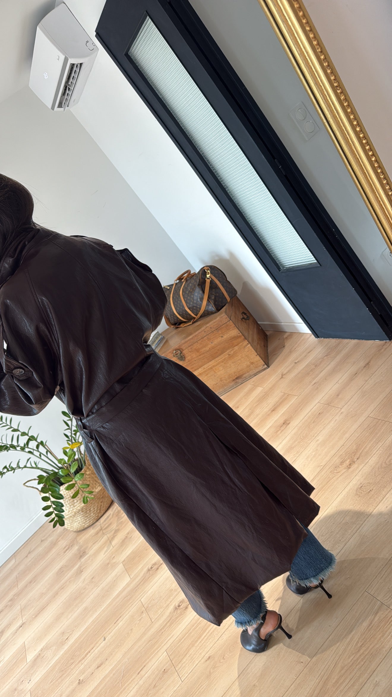 TRENCH BORDEAUX « FRED »