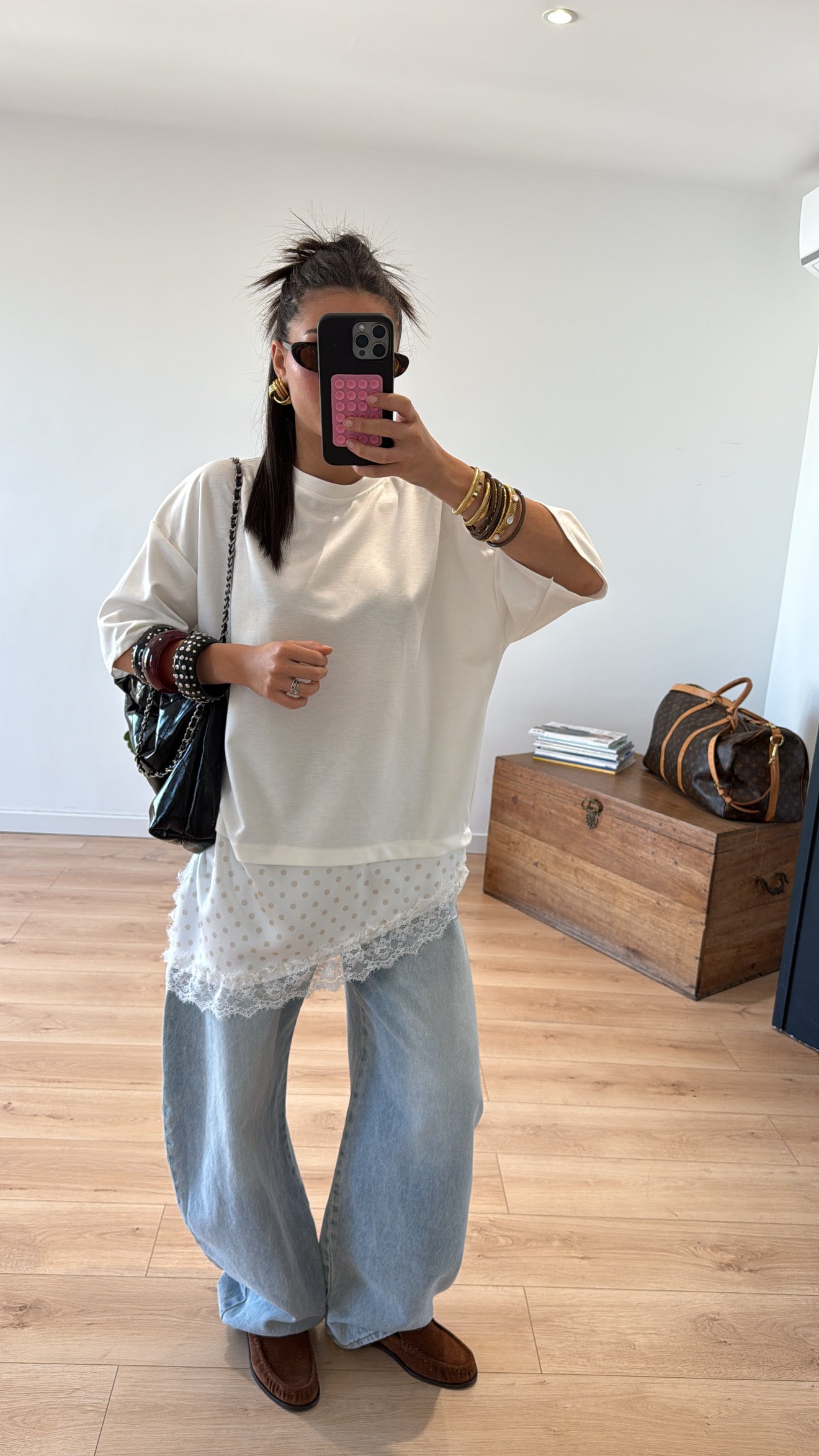 T-SHIRT BLANC « CLAUDE »