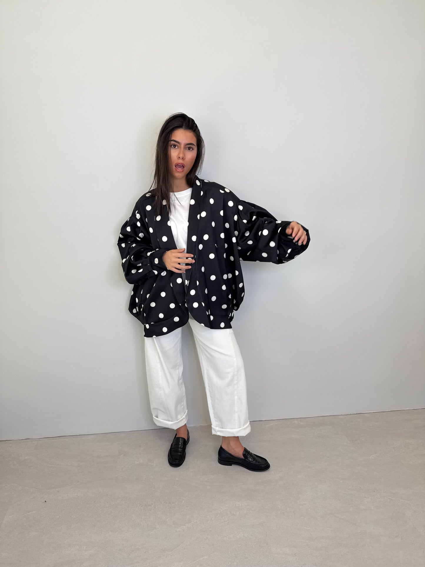 VESTE "MAIA" À POIDS BLANC