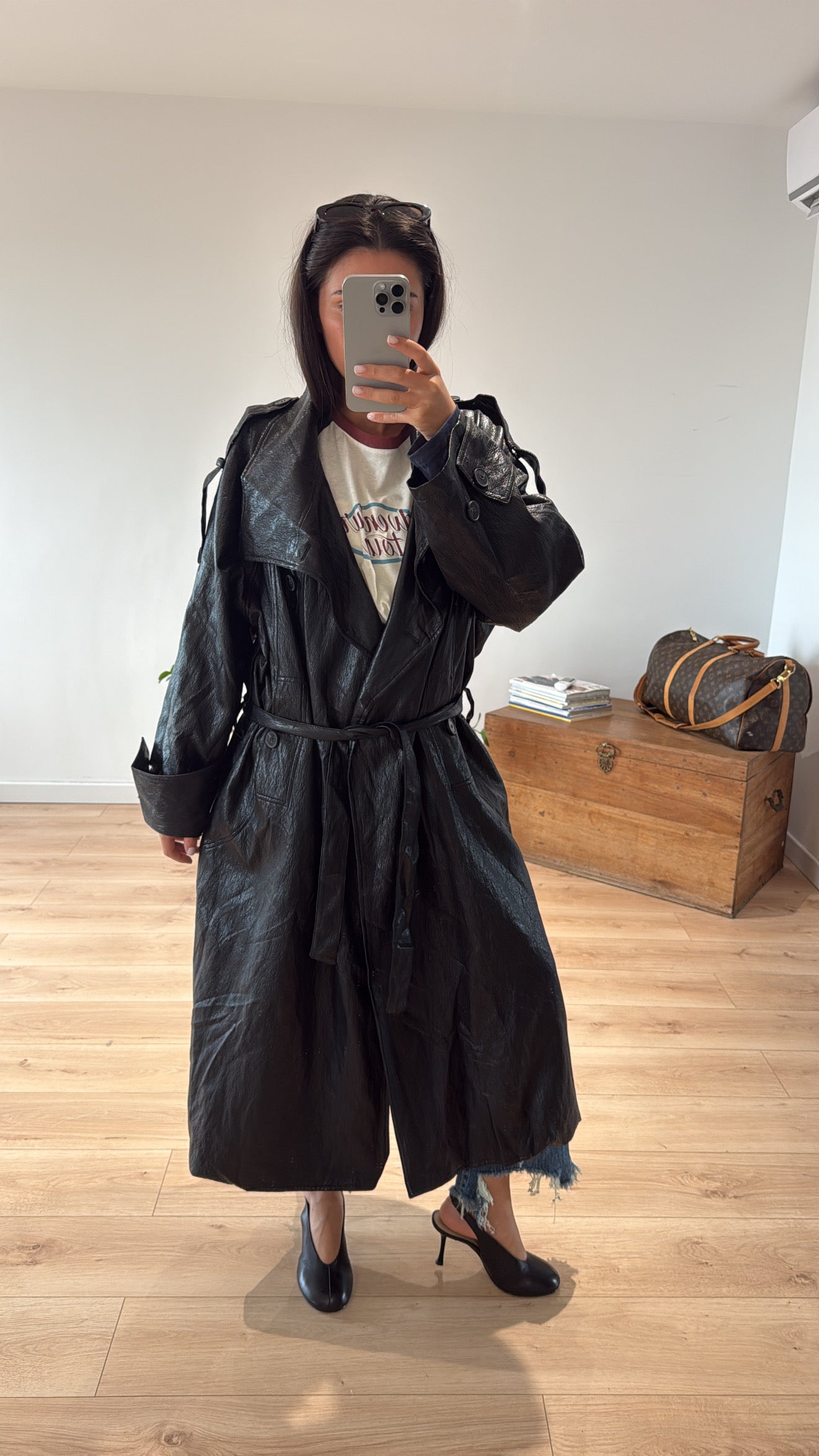 TRENCH NOIR « FRED »