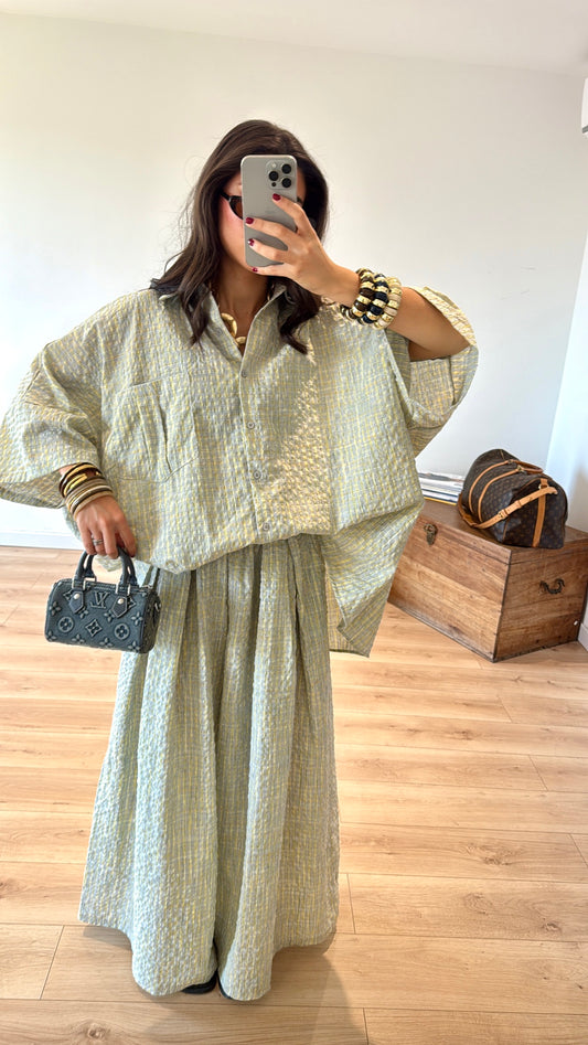 ENSEMBLE JAUNE « PAOLA » 