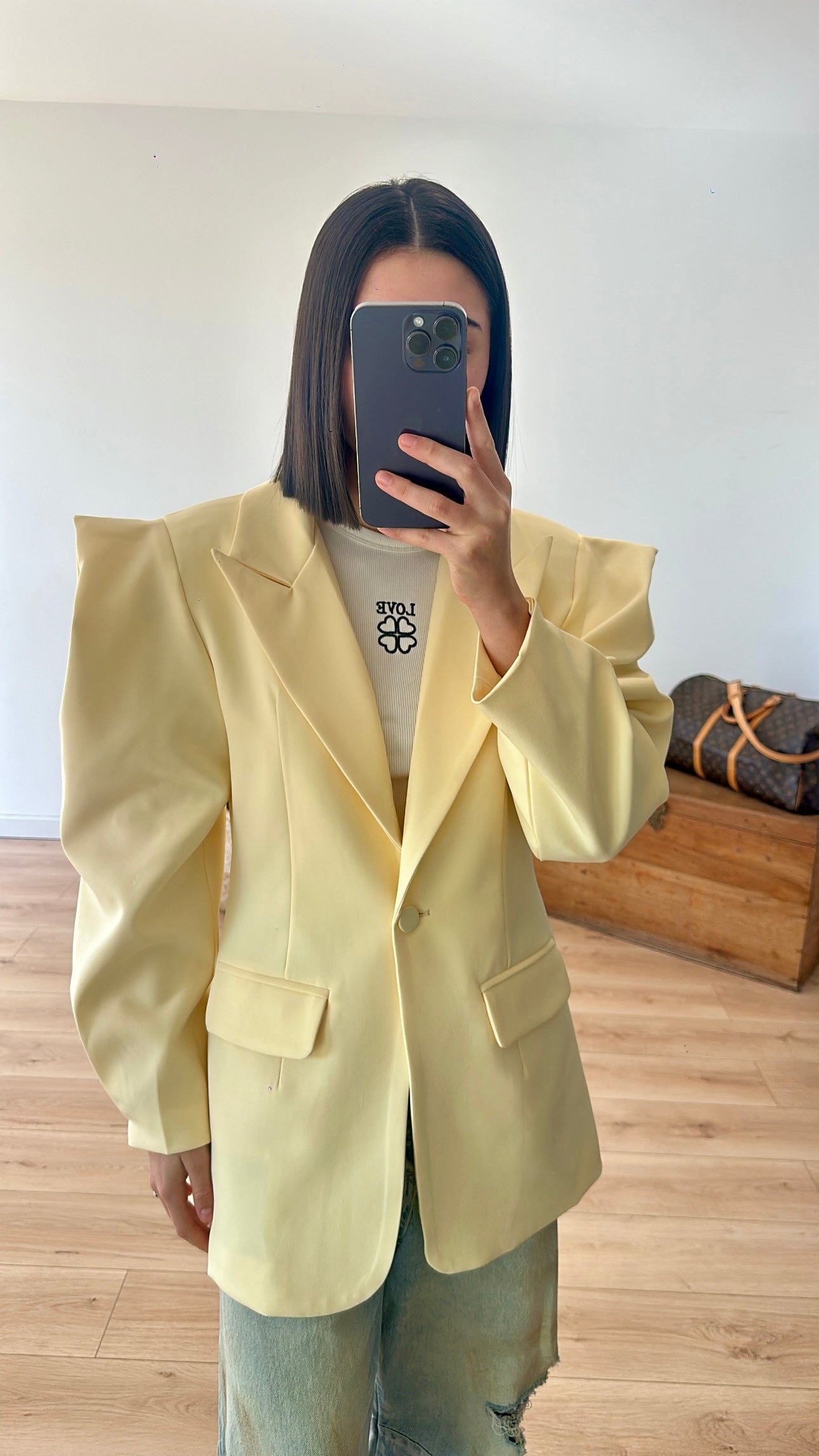 Blazer "Nina" JAUNE