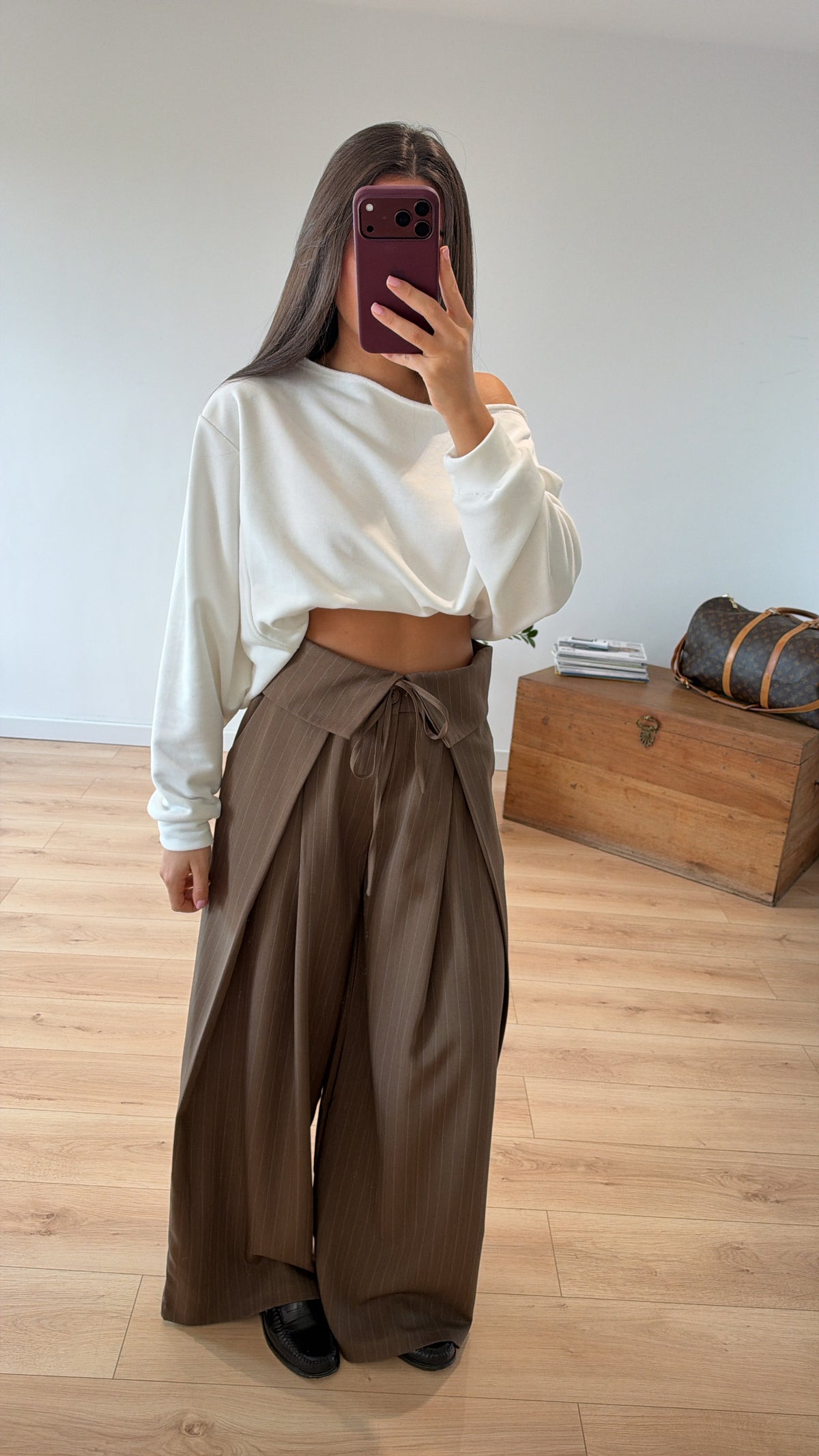 PANTALON "FLAVIE" À RAYURES TAILLE S PRÉ COMMANDE 10jours