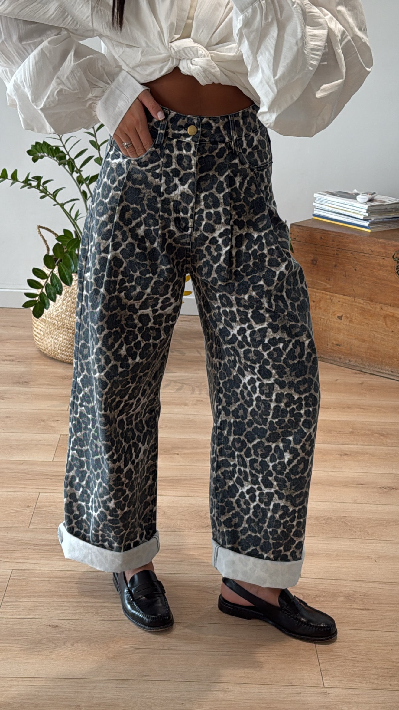 JEAN LEOPARD « MEI »