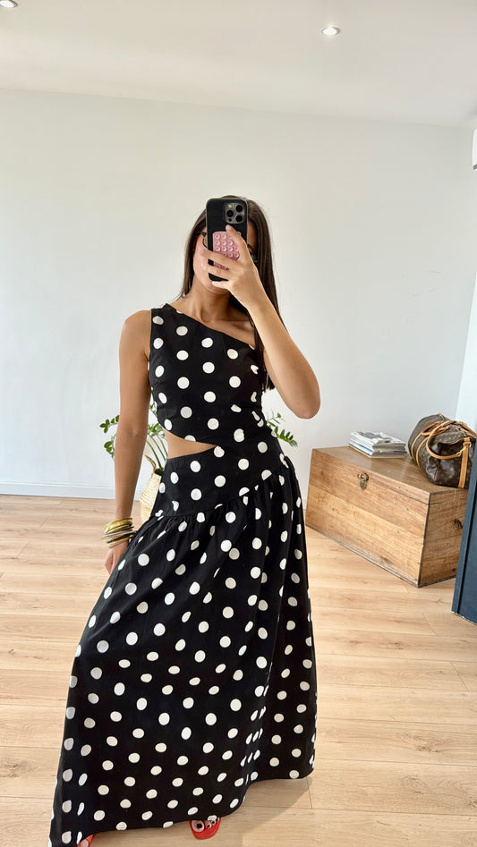ROBE "GARANCE" POIS