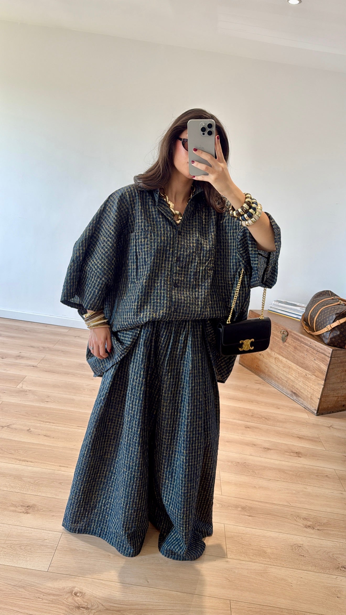 ENSEMBLE KAKI « PAOLA »