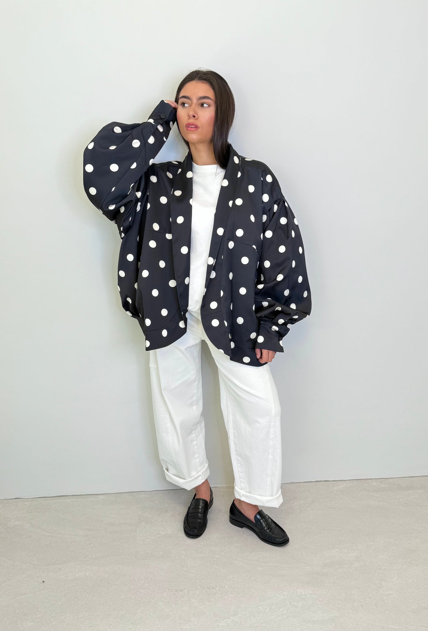 VESTE "MAIA" À POIDS BLANC