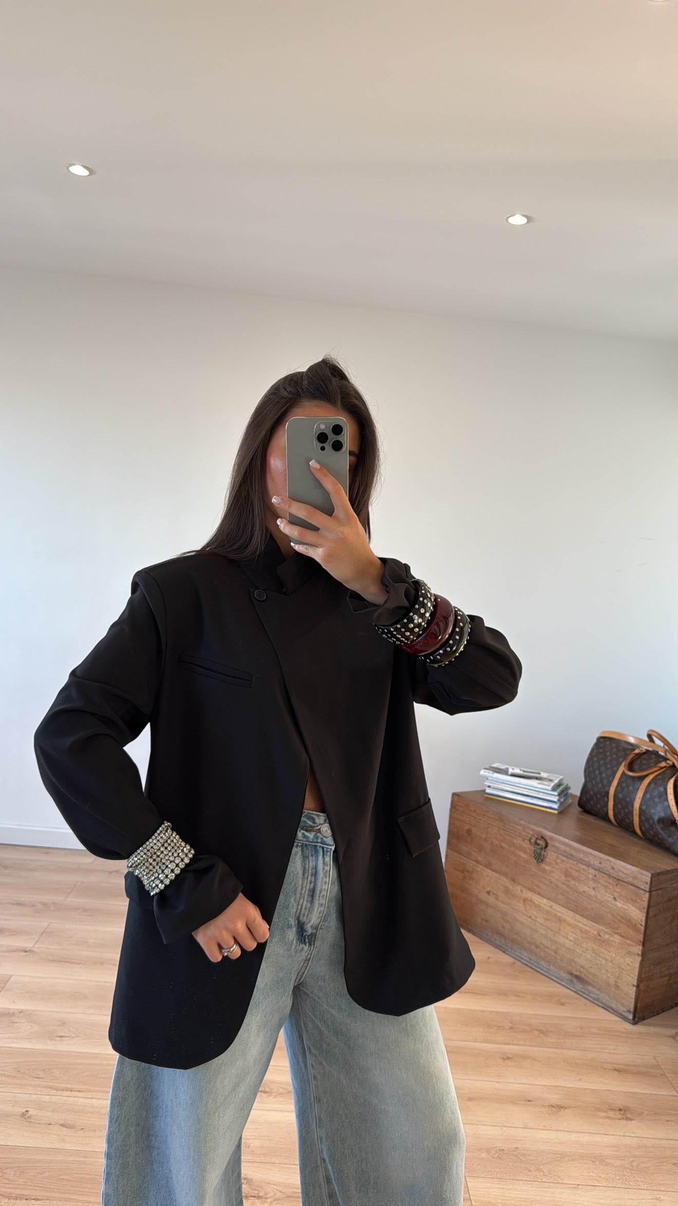 BLAZER « ROMÉO » NOIR