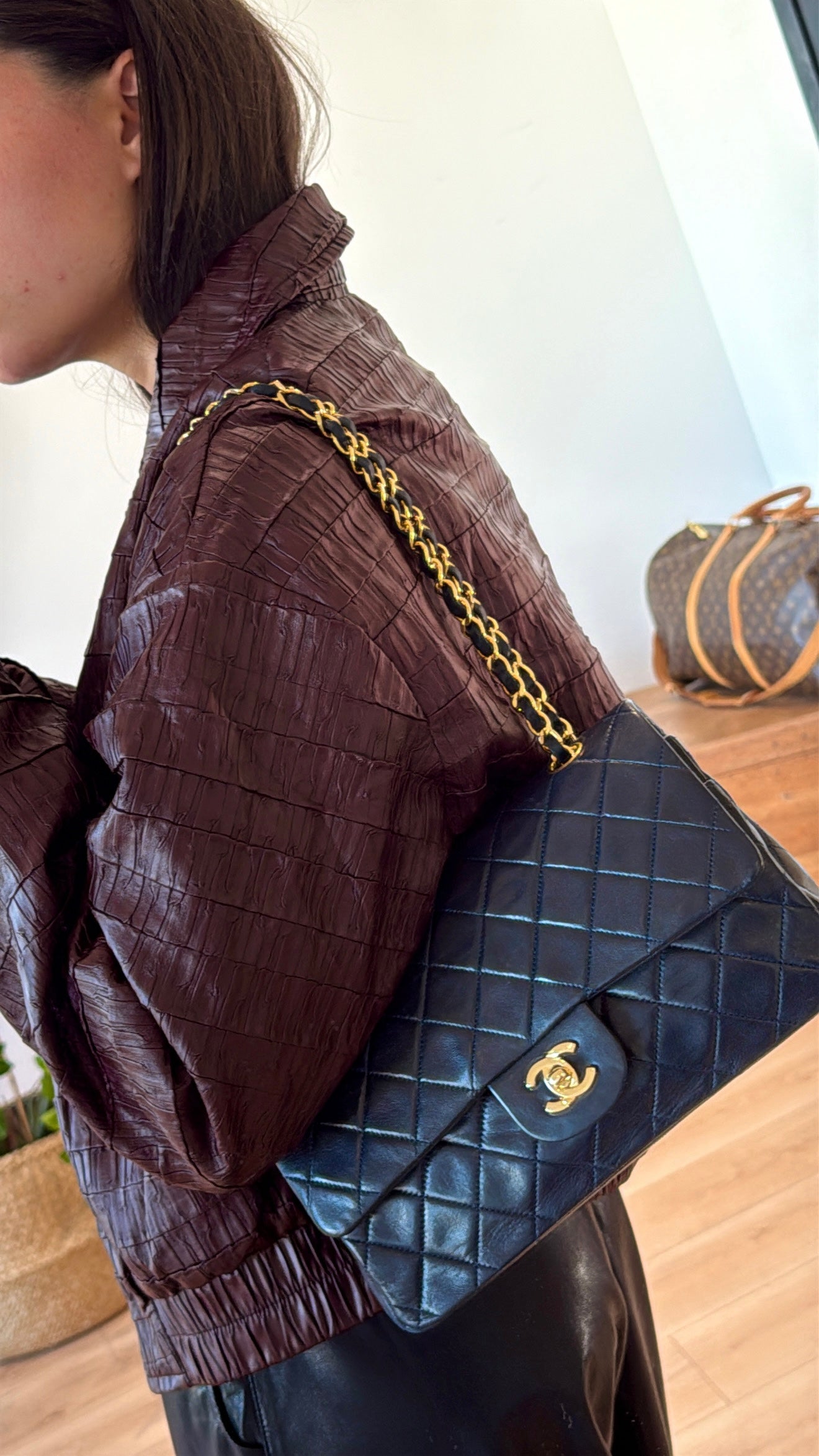 VESTE "HANNAH" BORDEAUX