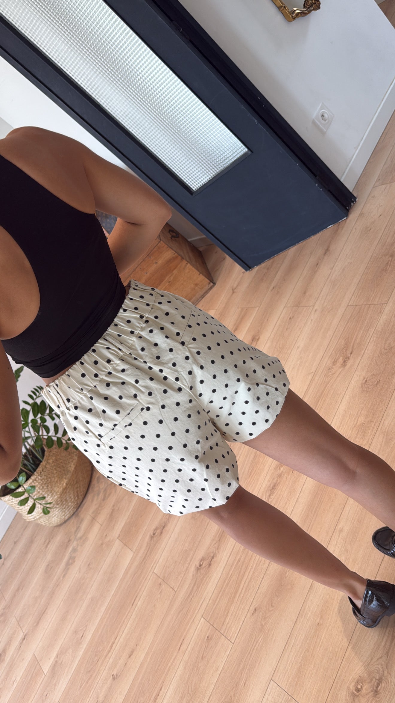 SHORT À POIS "LUNA"