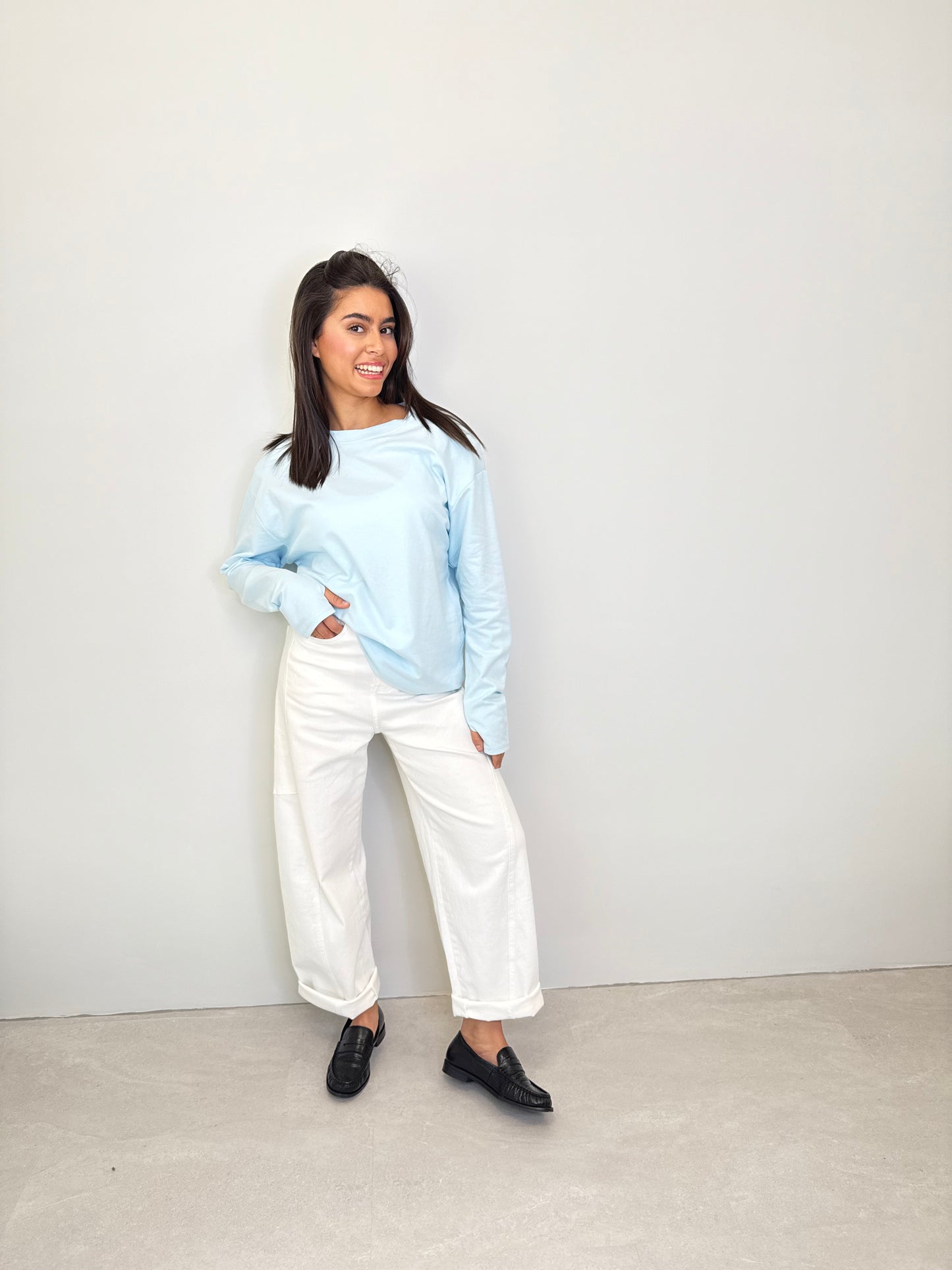 T-SHRT "ADÈLE" BLEU