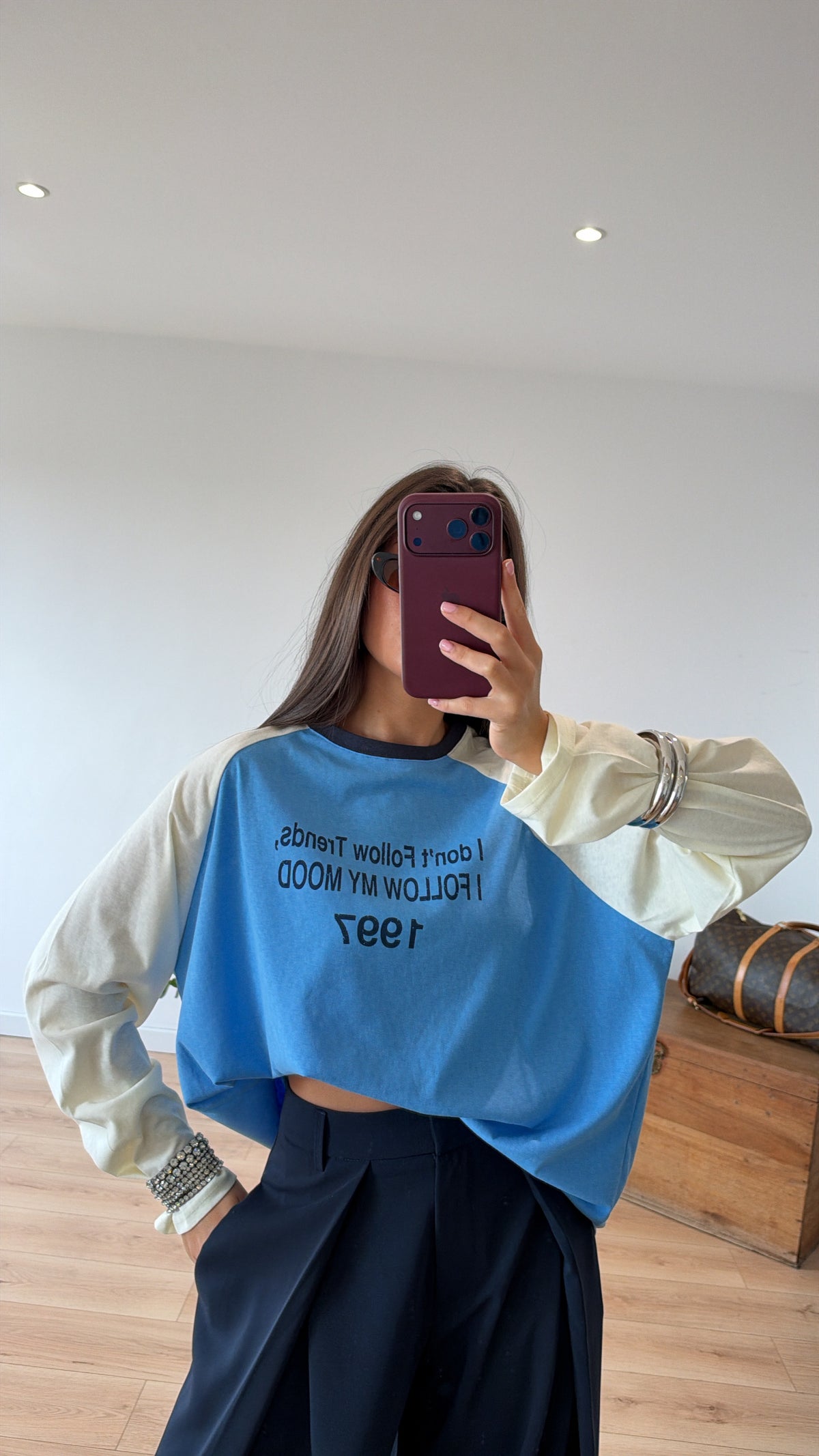 T-SHIRT PÉNELOPPE "BLEU'