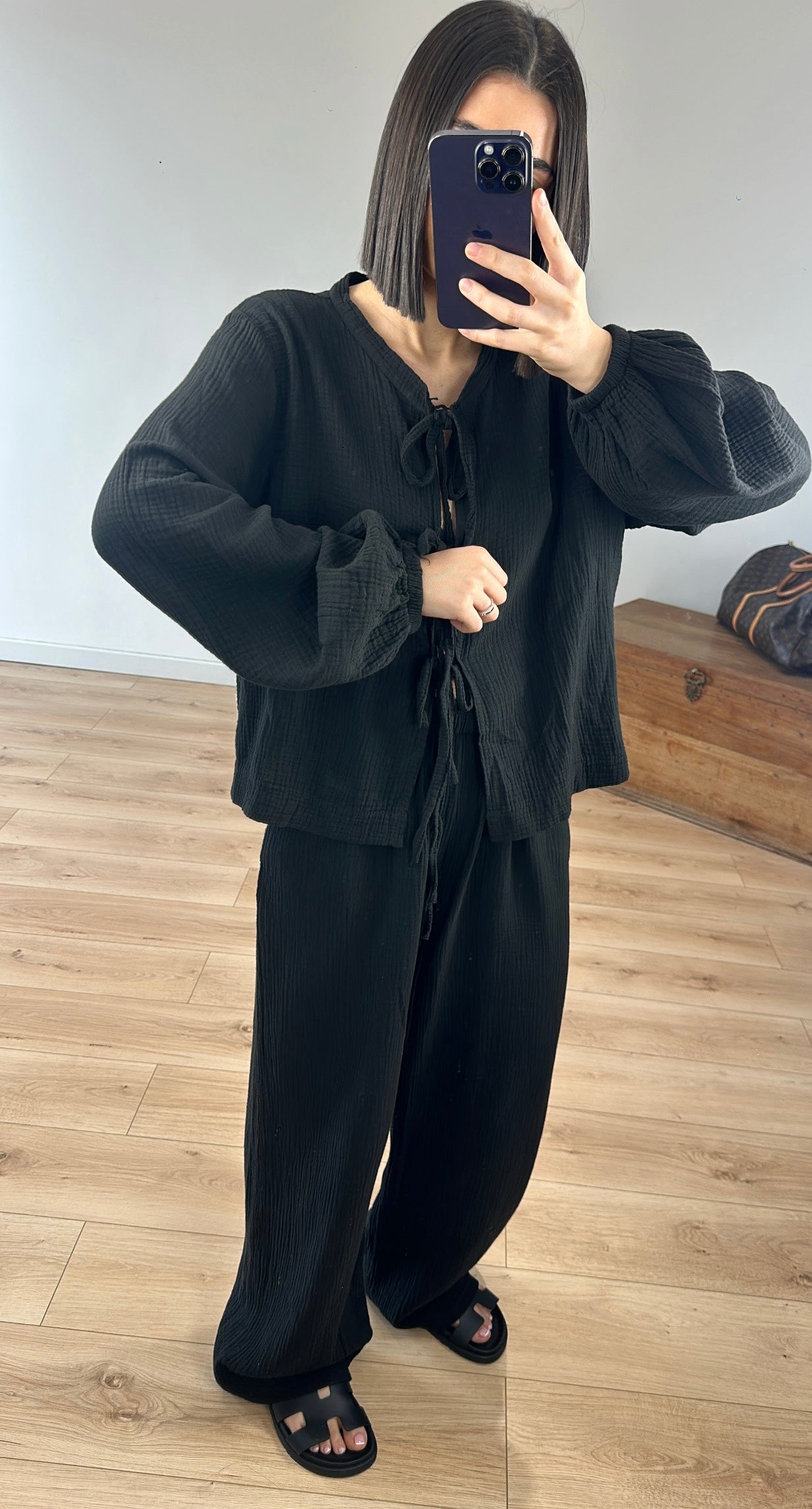 Ensemble "Ambre" NOIR